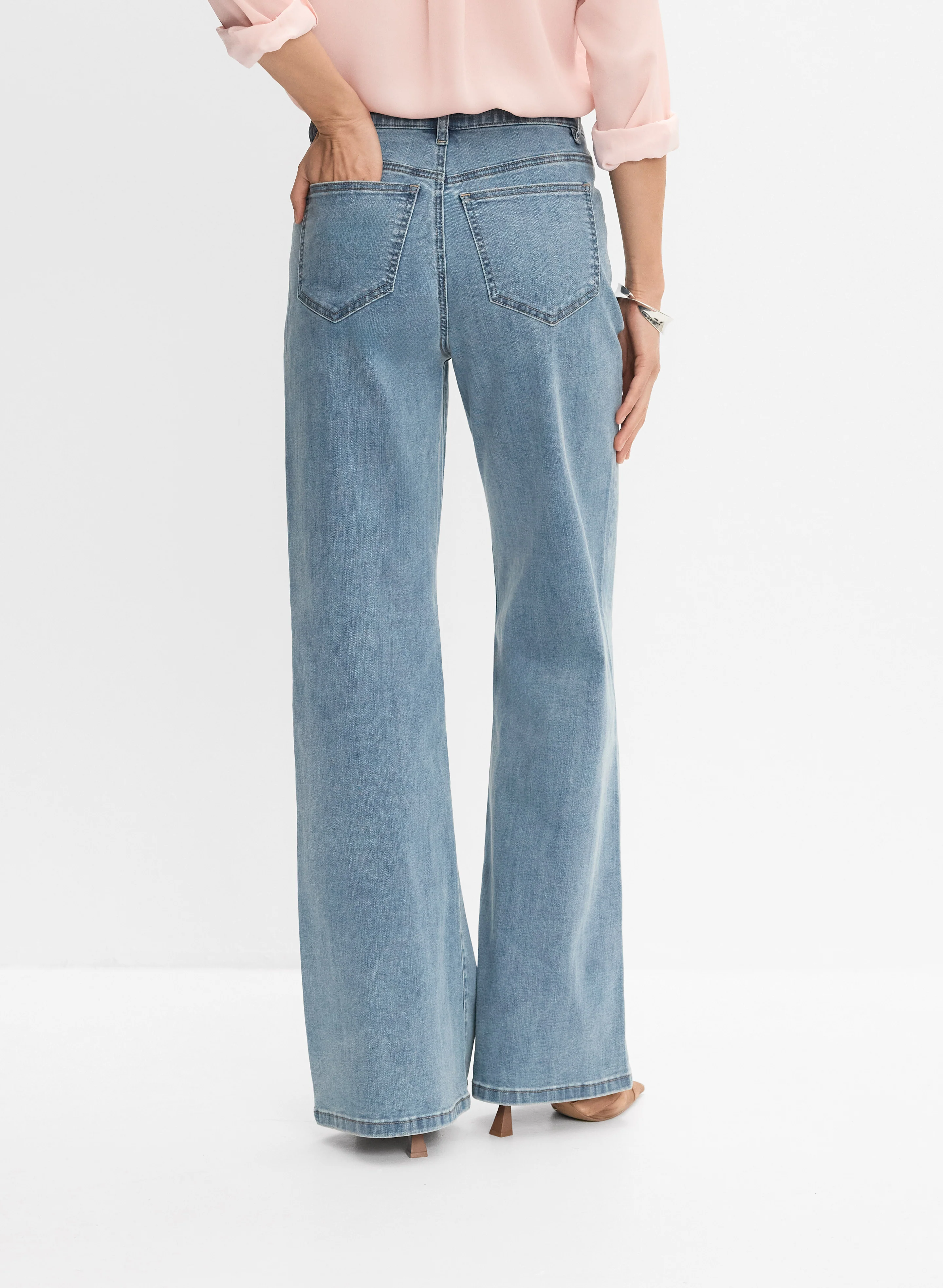 Pocket Detail Trouser Jeans - Image 2