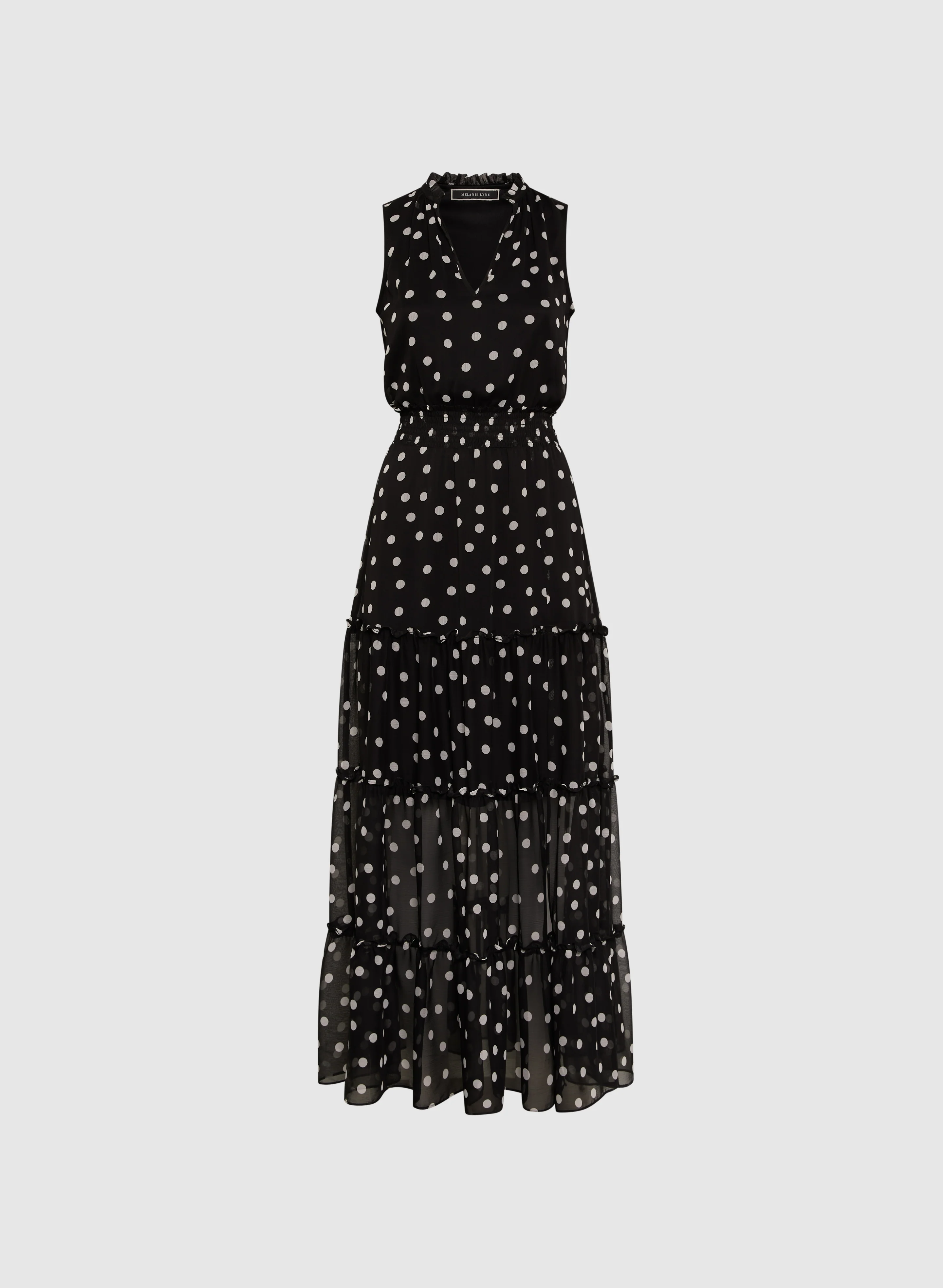 Polka Dot Maxi Dress - Image 6