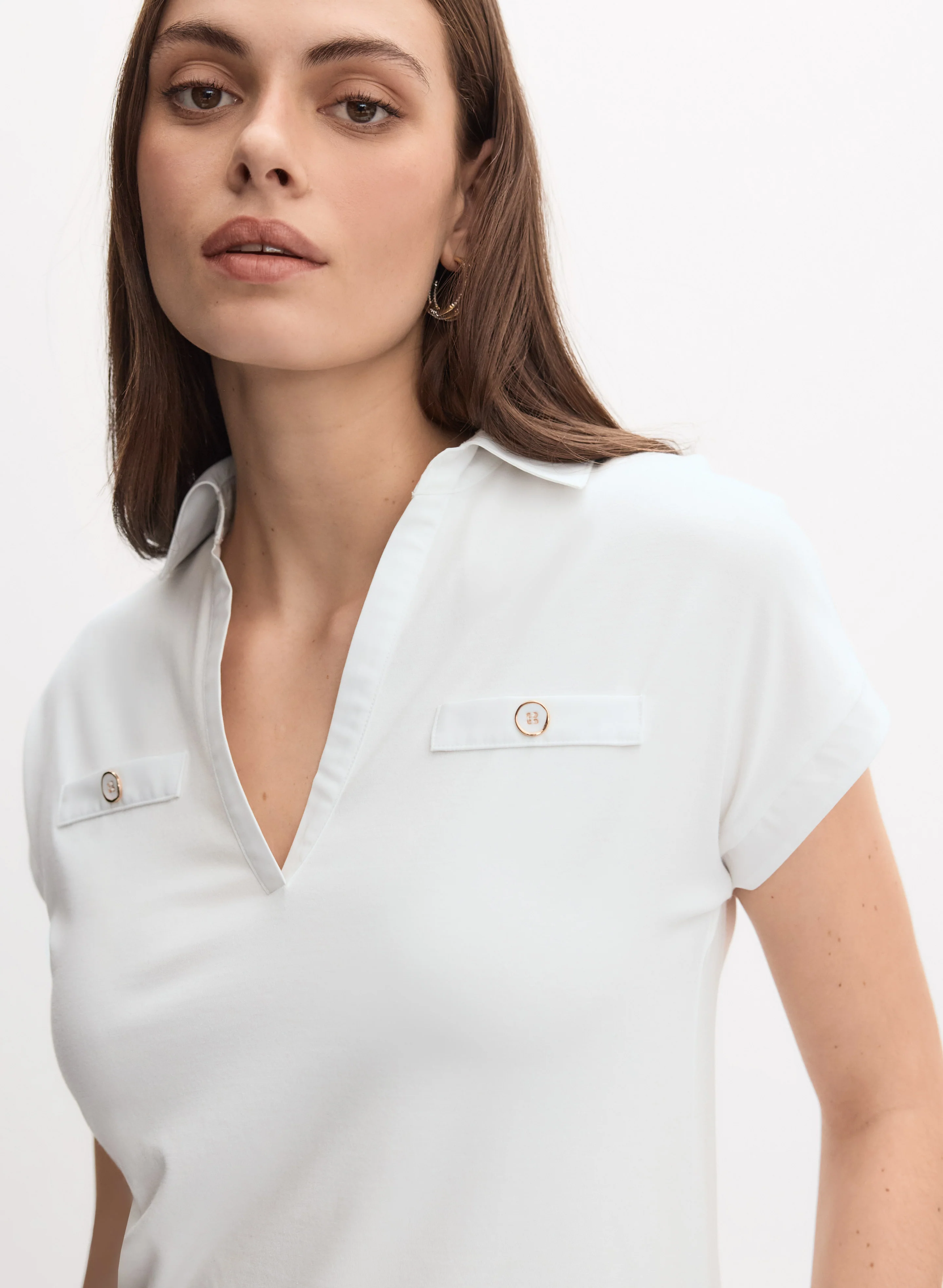 Polo Neck T-Shirt - Image 2