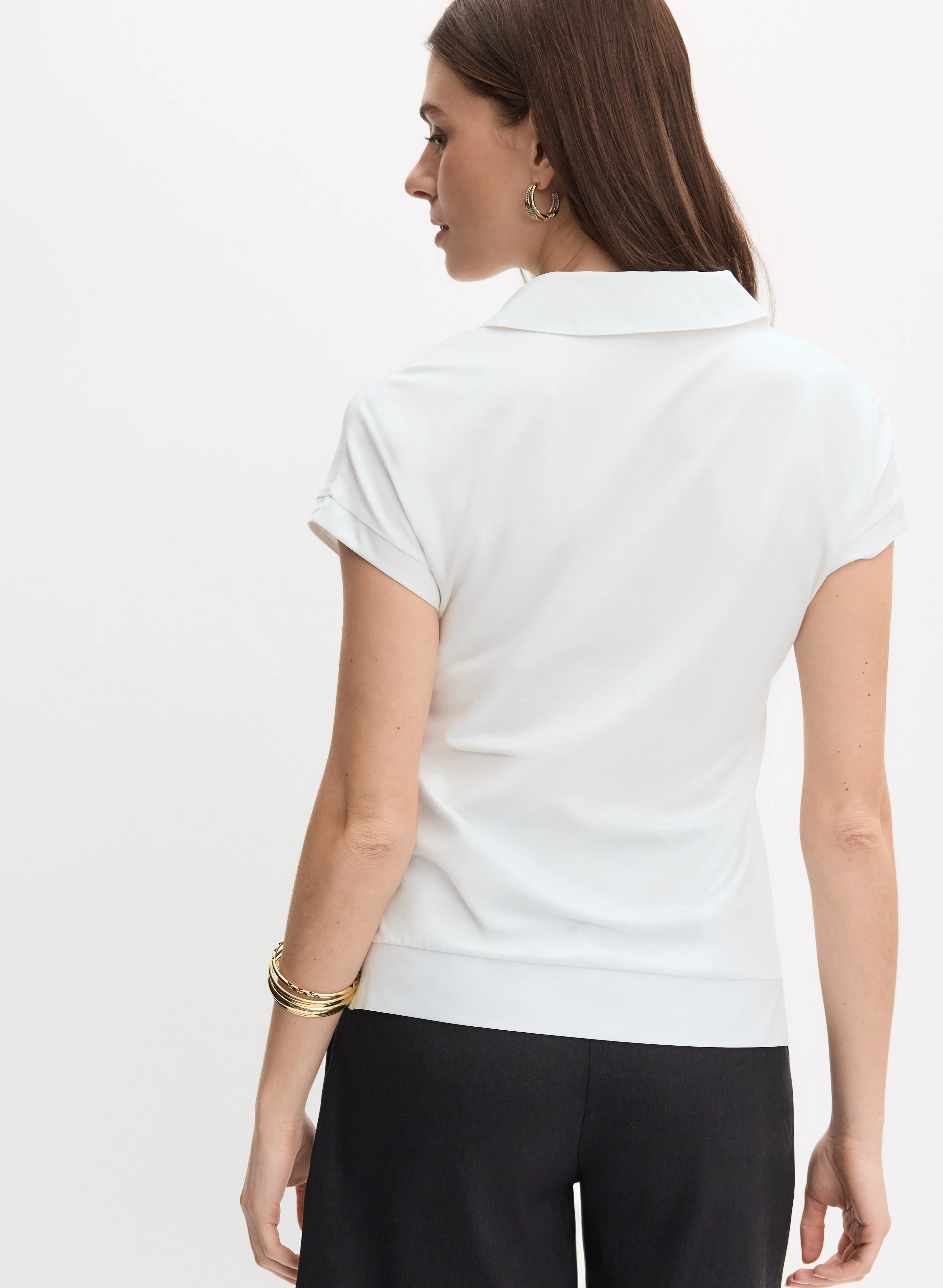 Polo Neck T-Shirt - Image 4