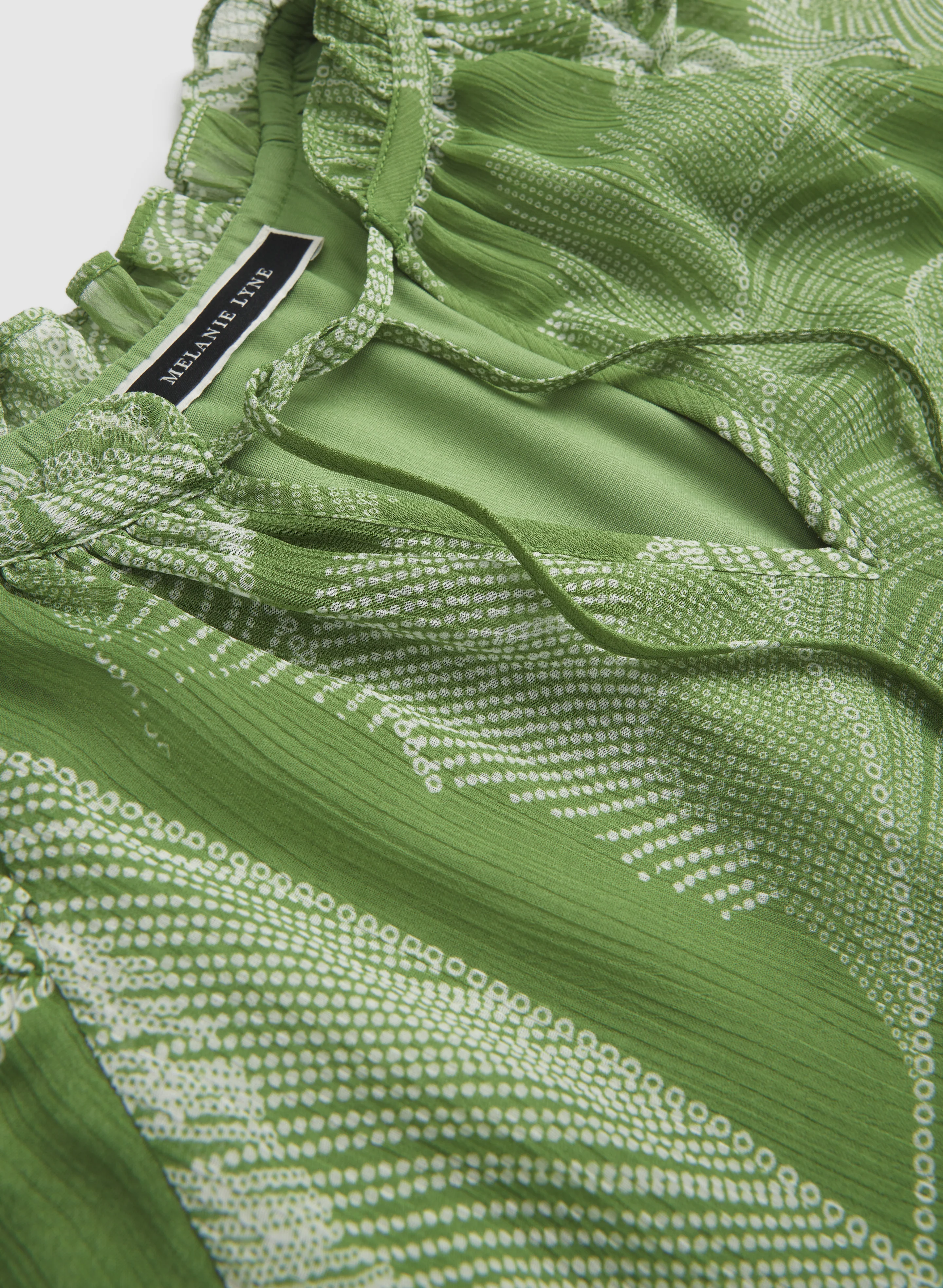 Printed Chiffon Blouse - Image 7