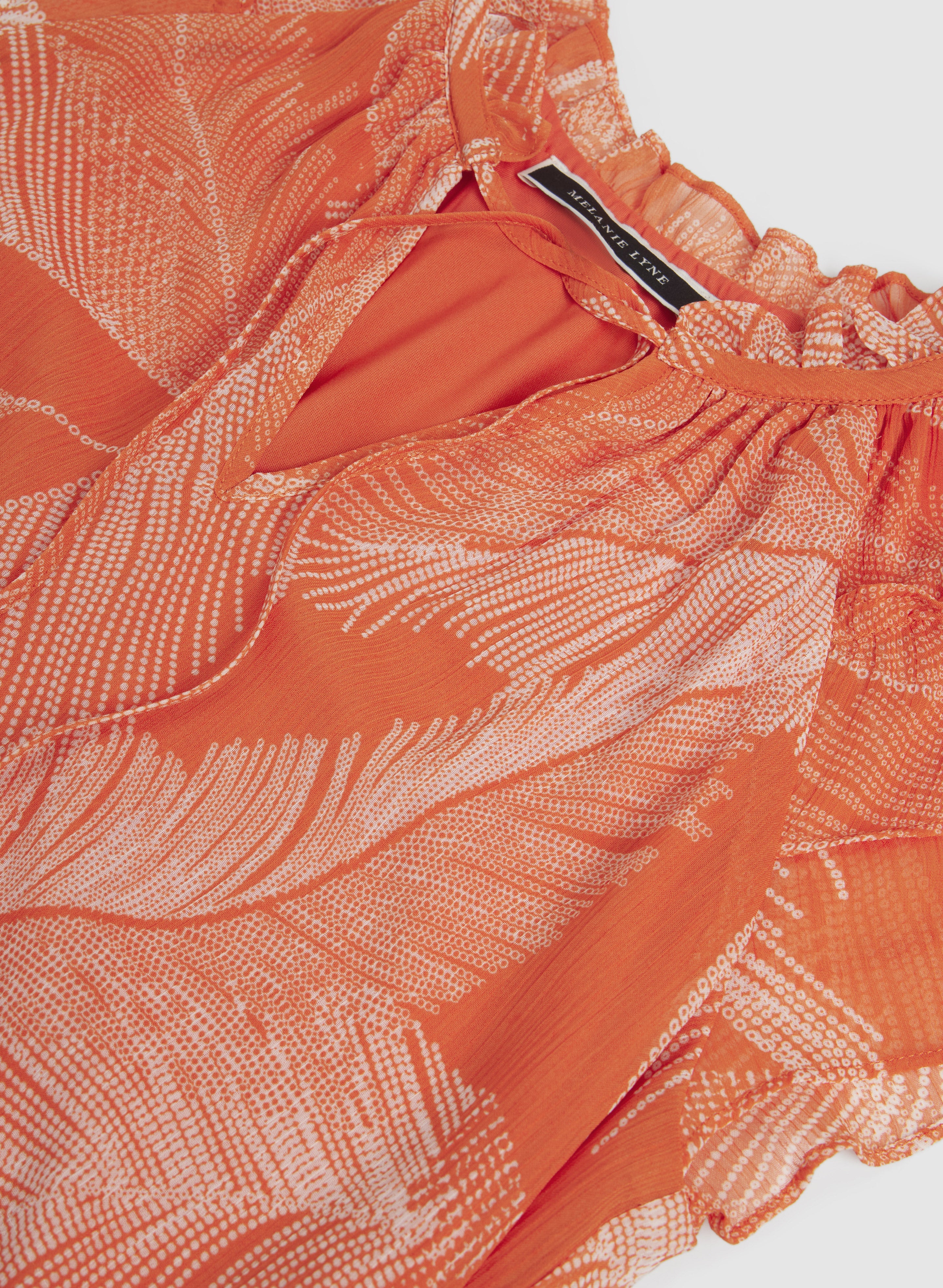 Printed Chiffon Blouse - Image 7