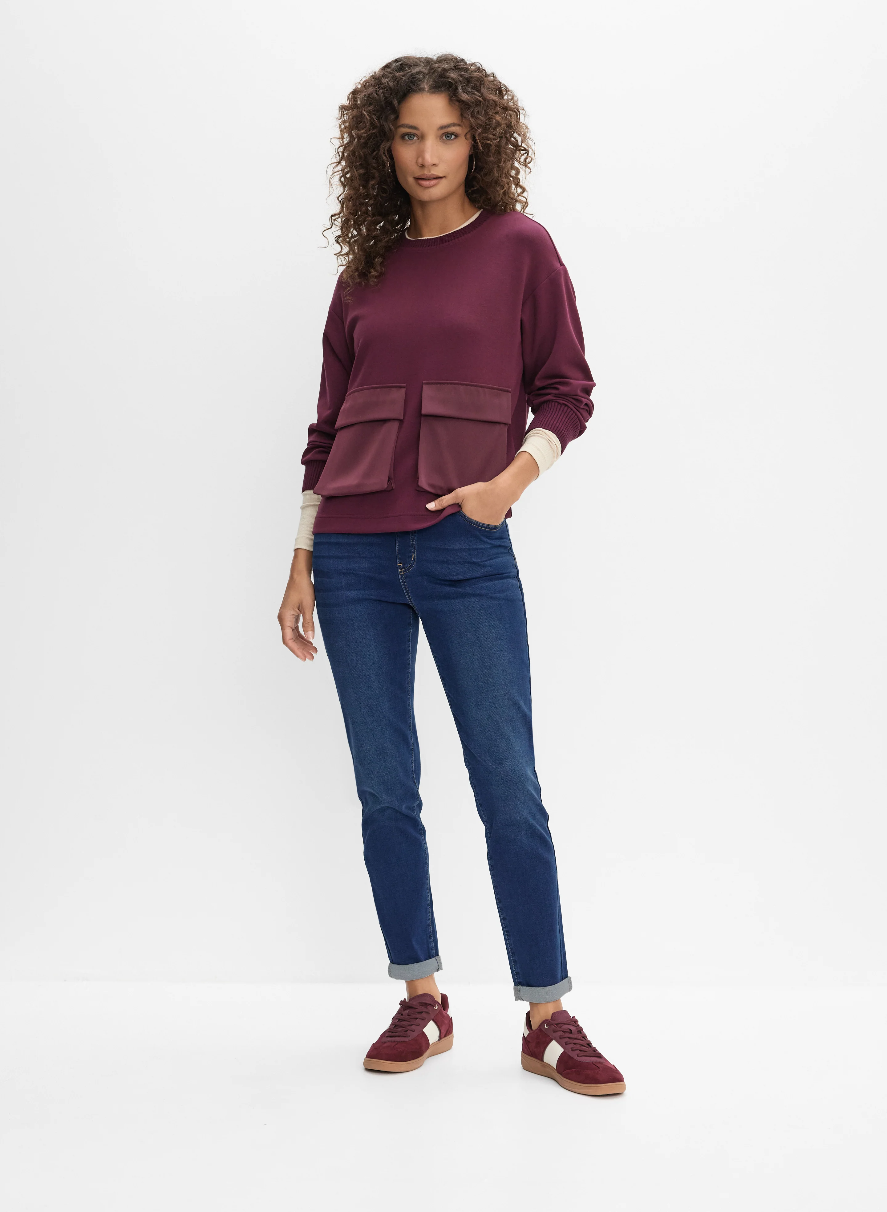 Pull-On Knit Jeans - Image 3