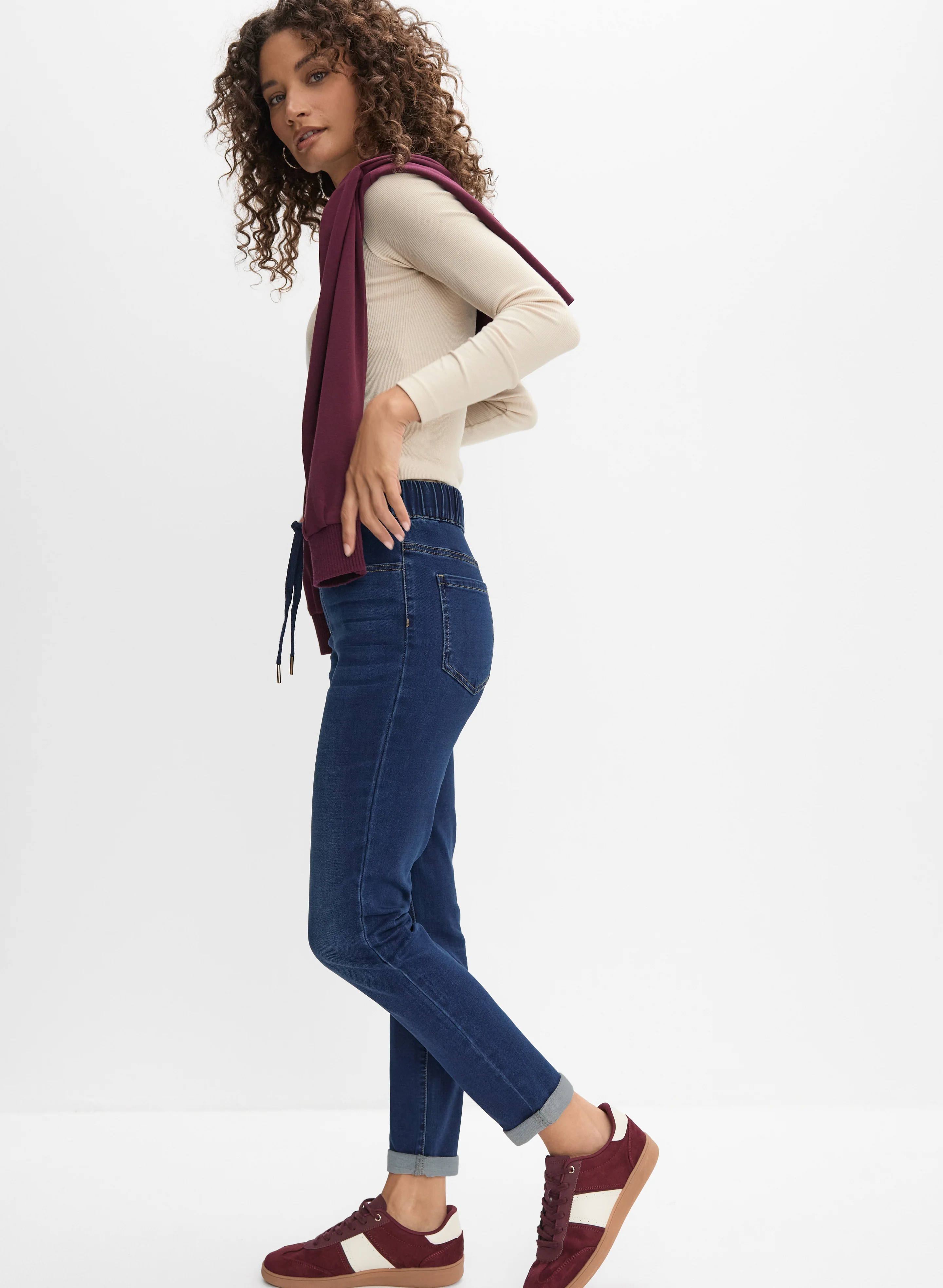 Pull-On Knit Jeans - Image 5
