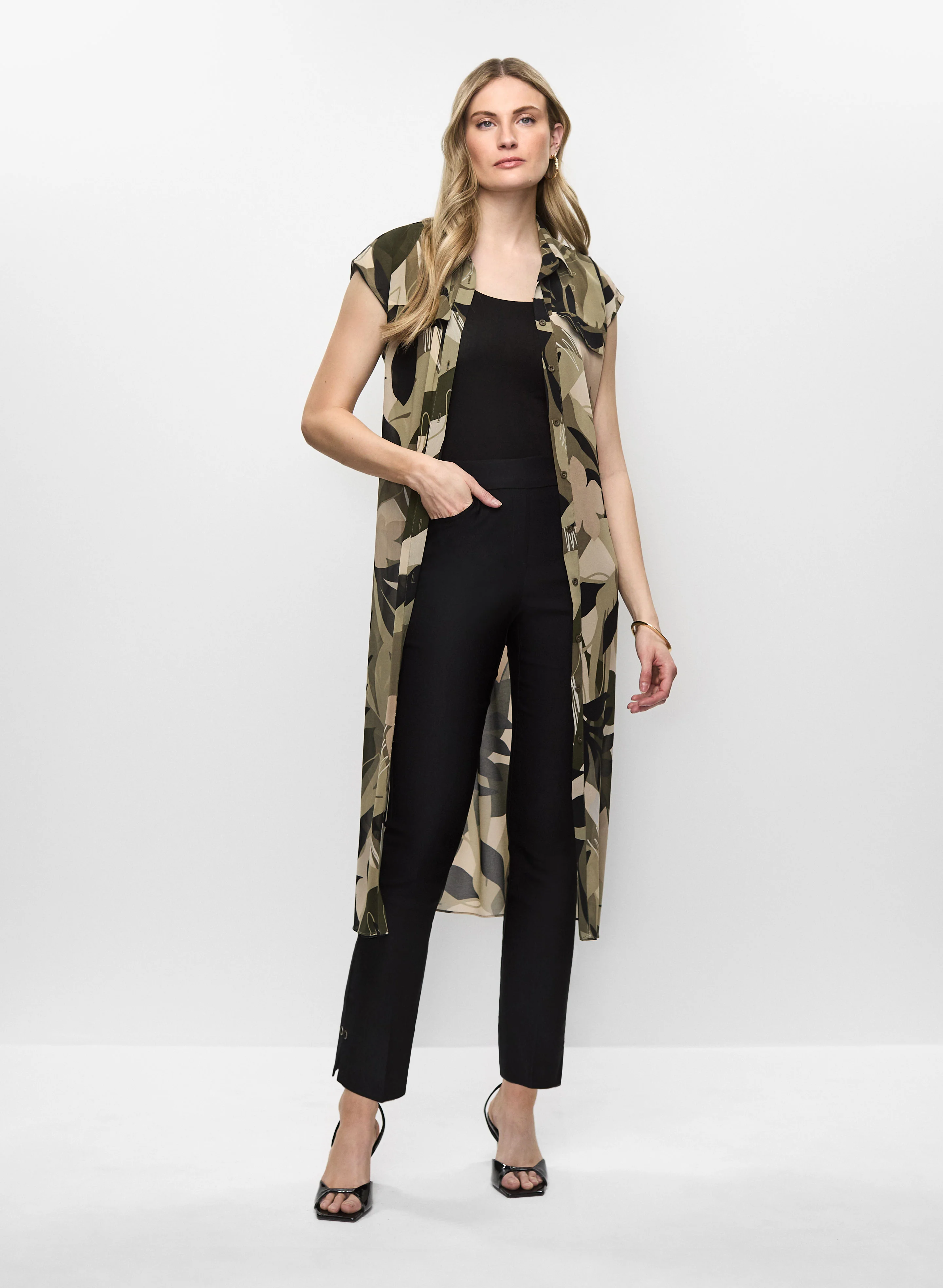 Pull-On Slim Leg Pants - Image 3