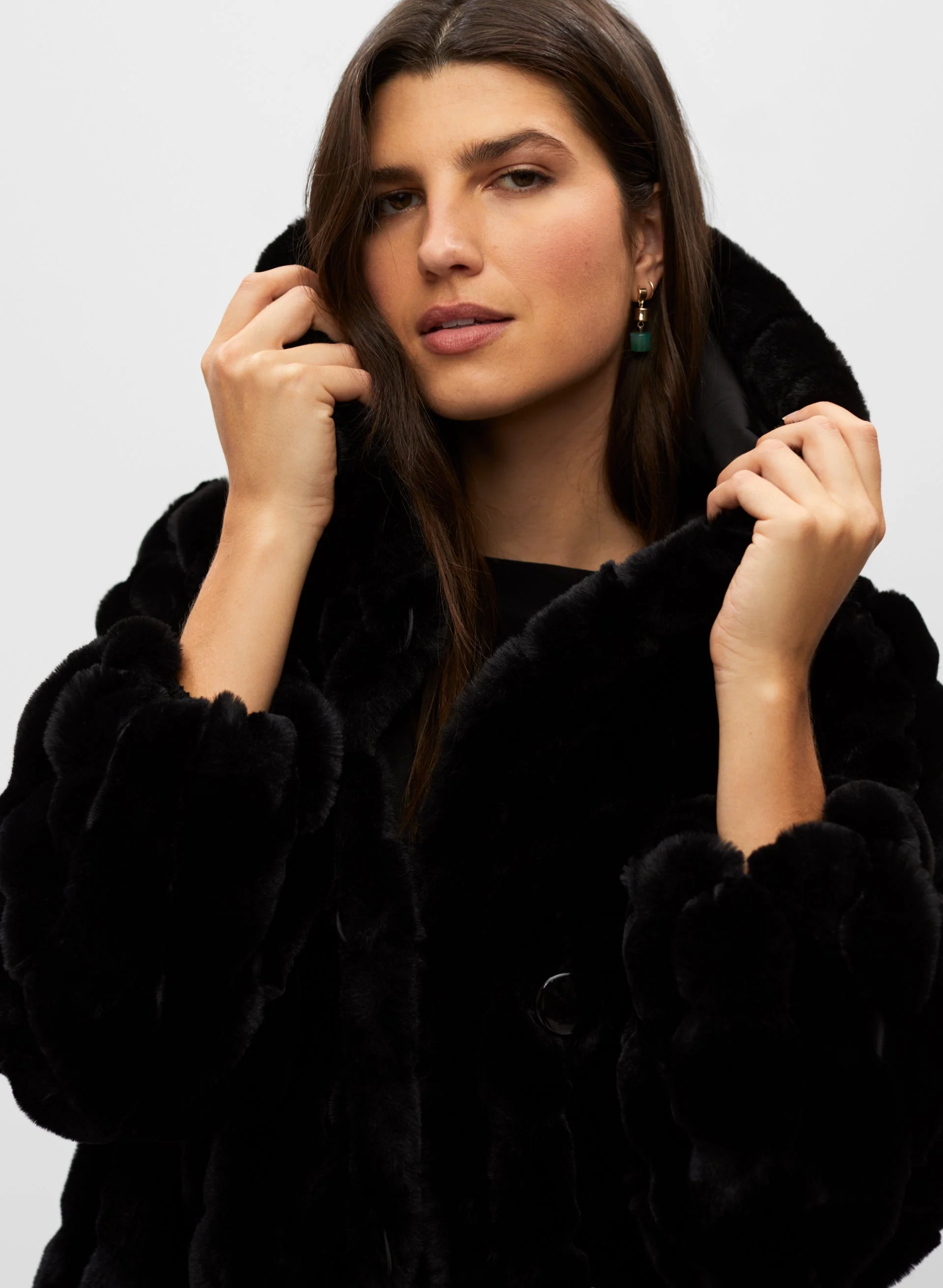 Reversible Faux Fur Coat - Image 2