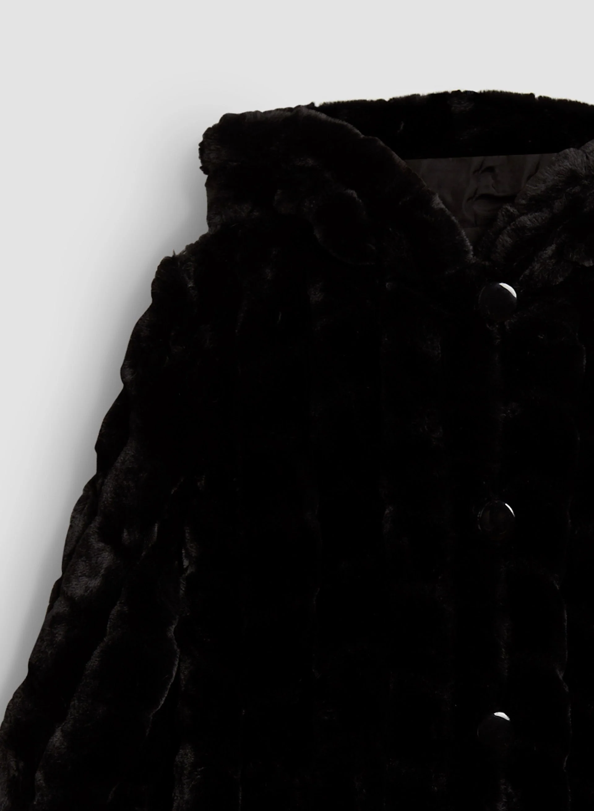 Reversible Faux Fur Coat - Image 6