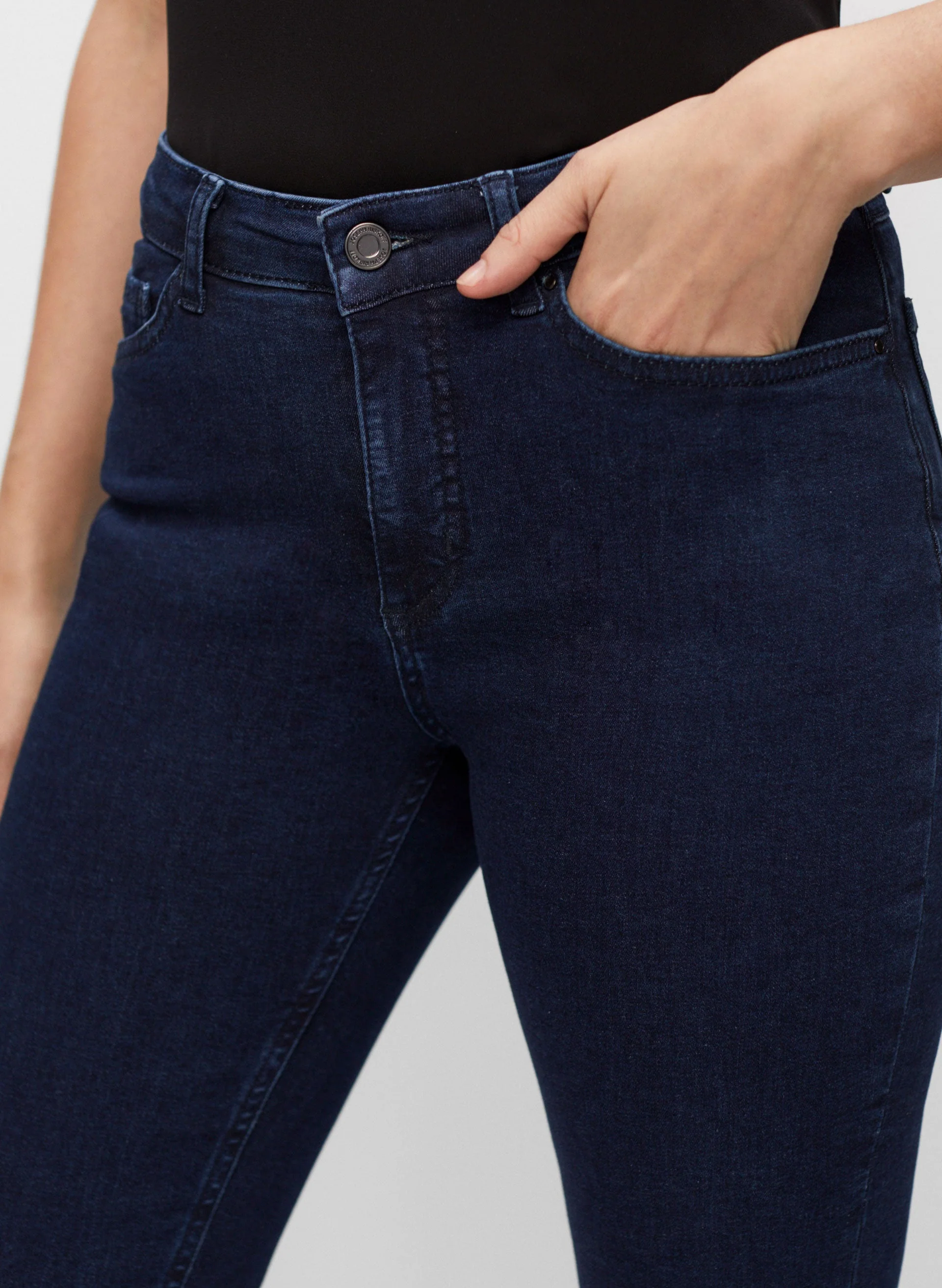 Rhinestone Detail Jeans - Image 4