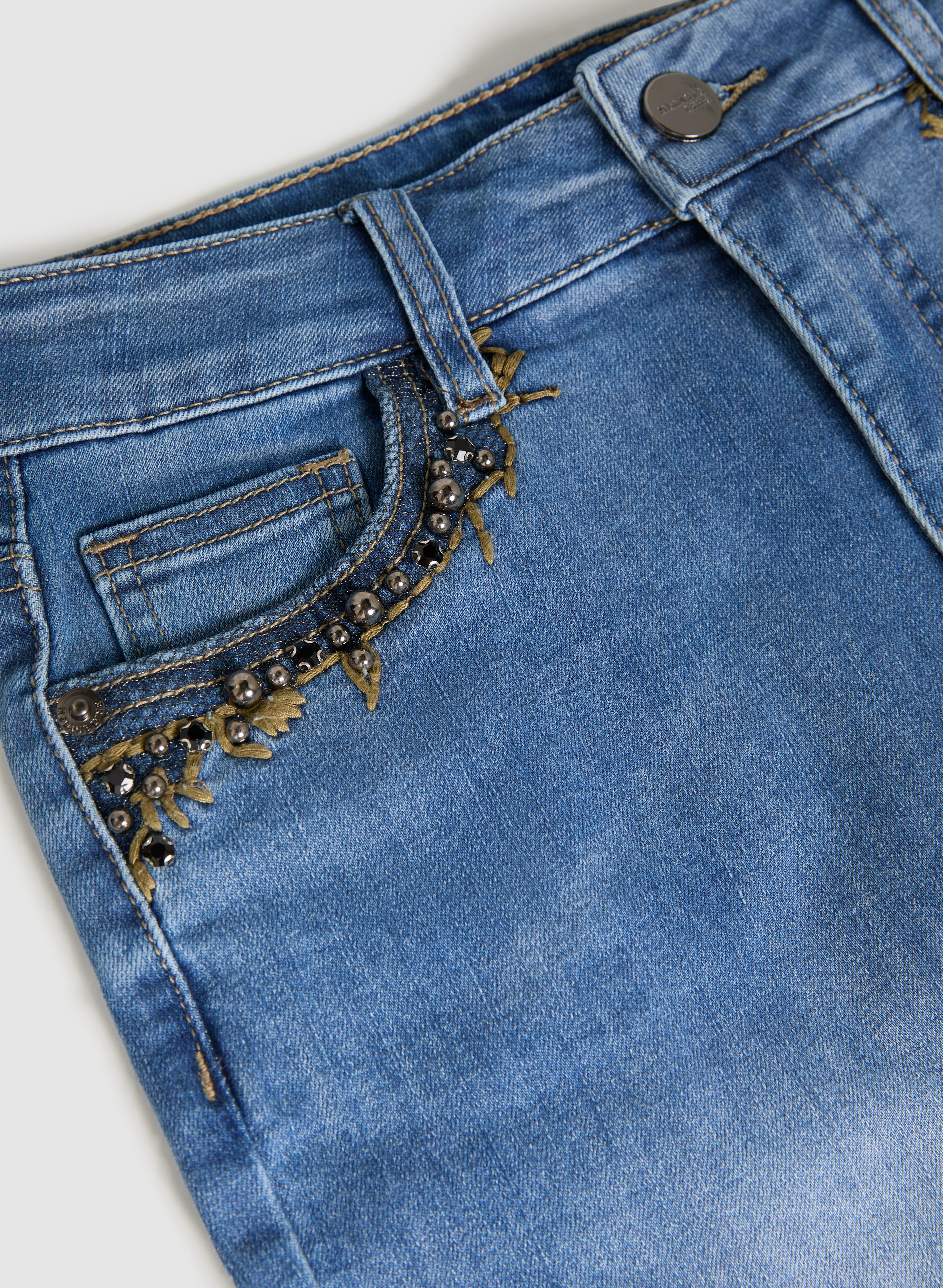 Essential Bead Embellished Jeans - Image 7