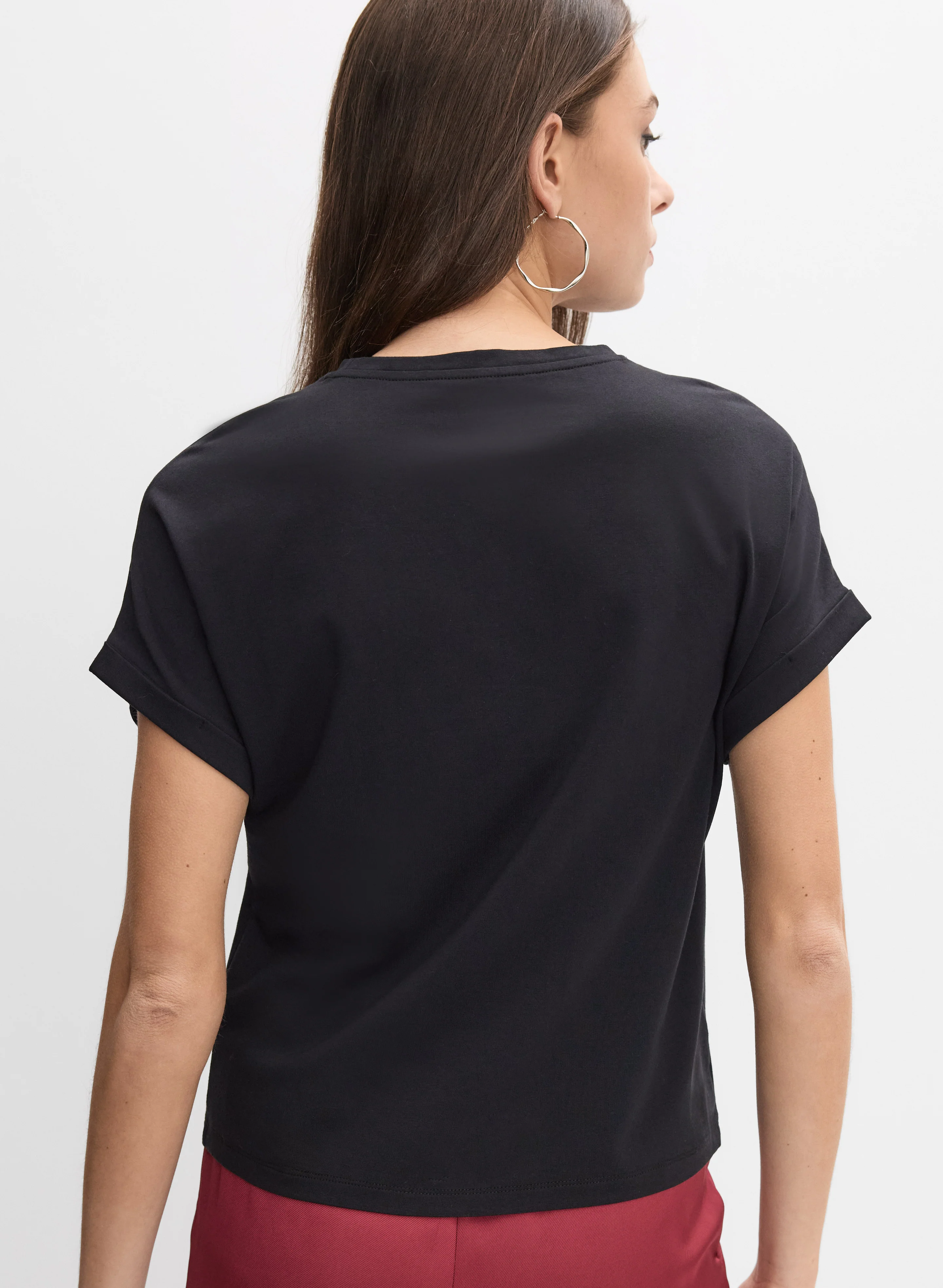 Rhinestone Lips T-Shirt - Image 4