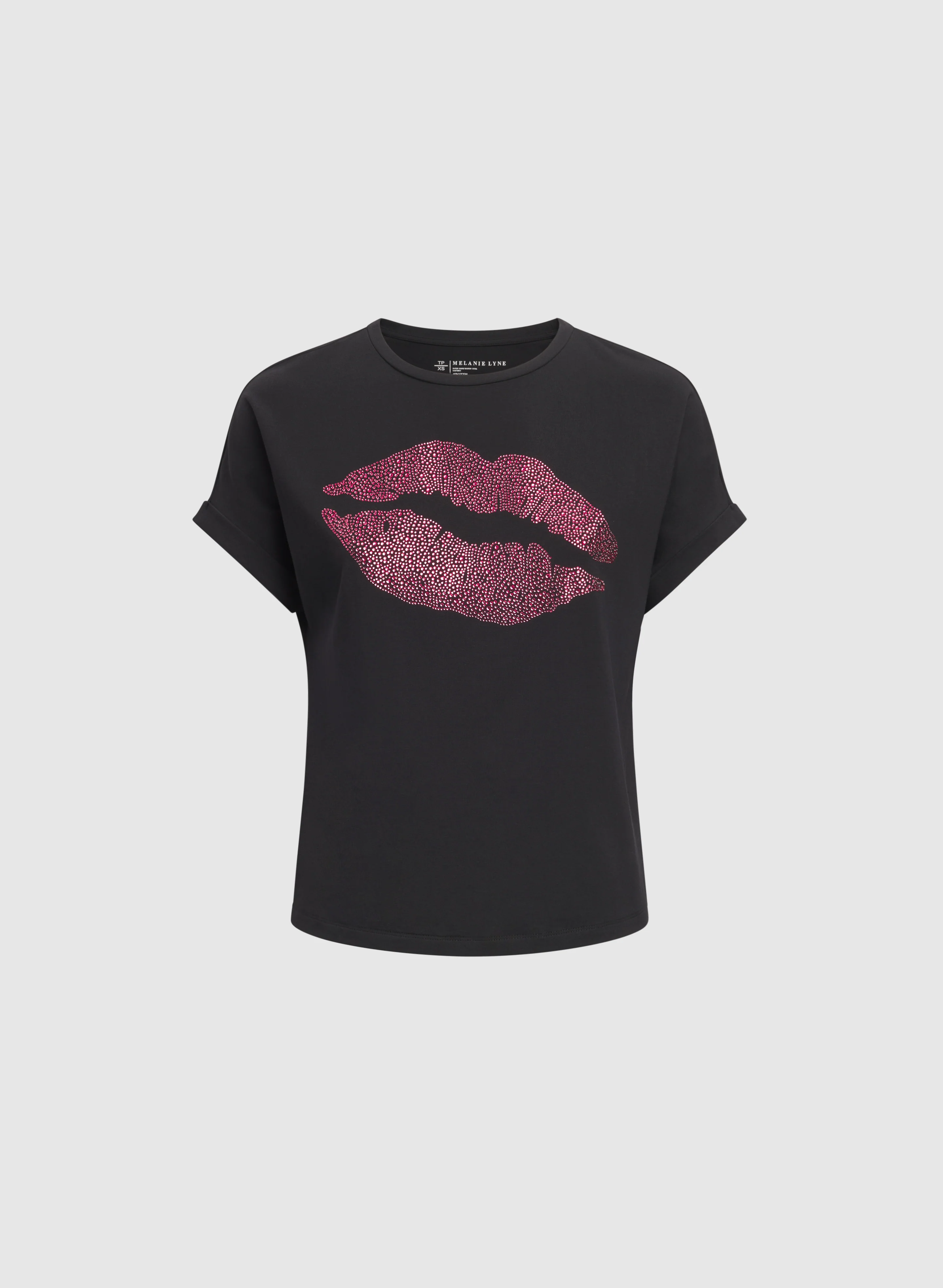 Rhinestone Lips T-Shirt - Image 6