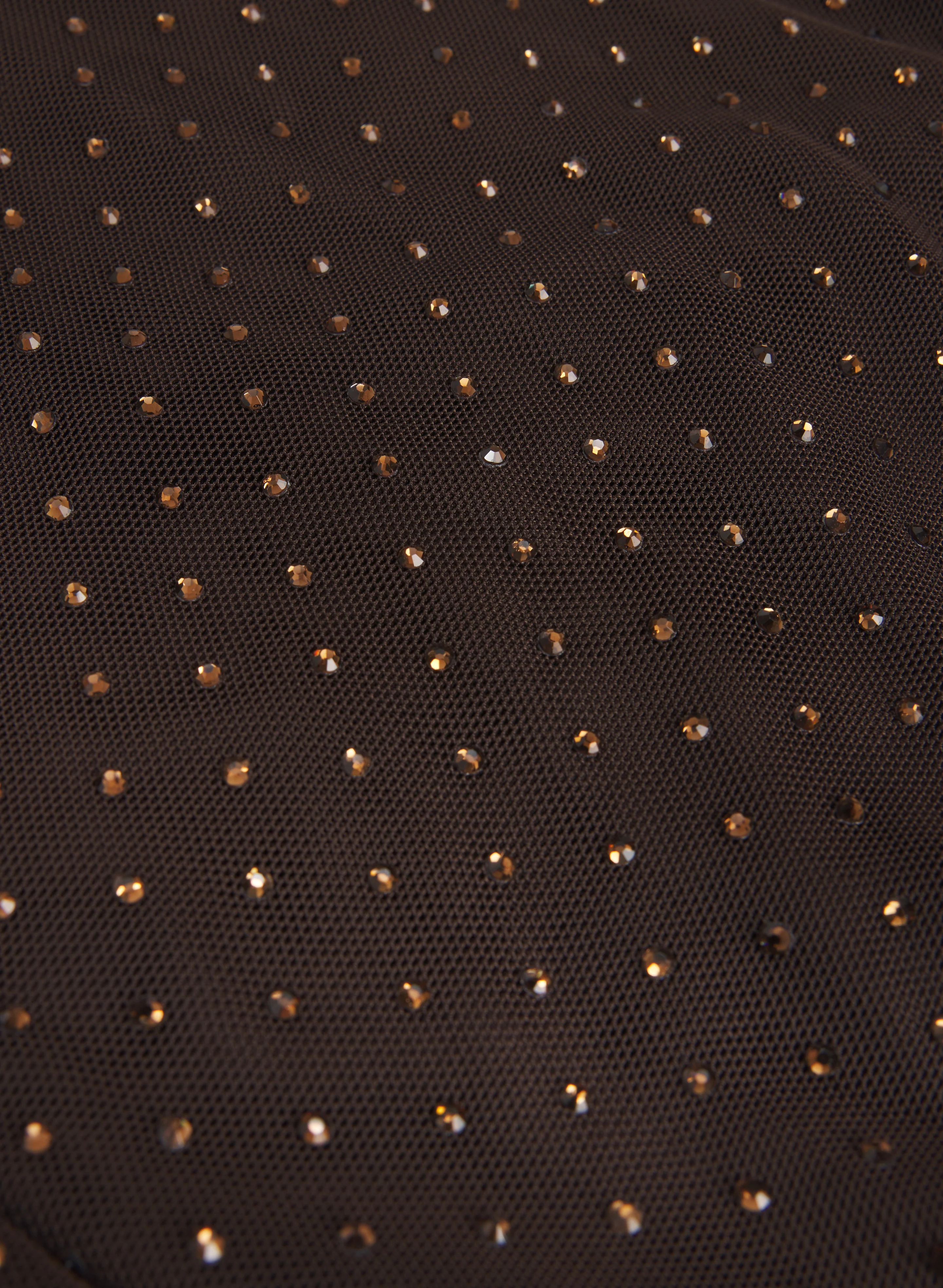 Rhinestone & Mesh Top - Image 8