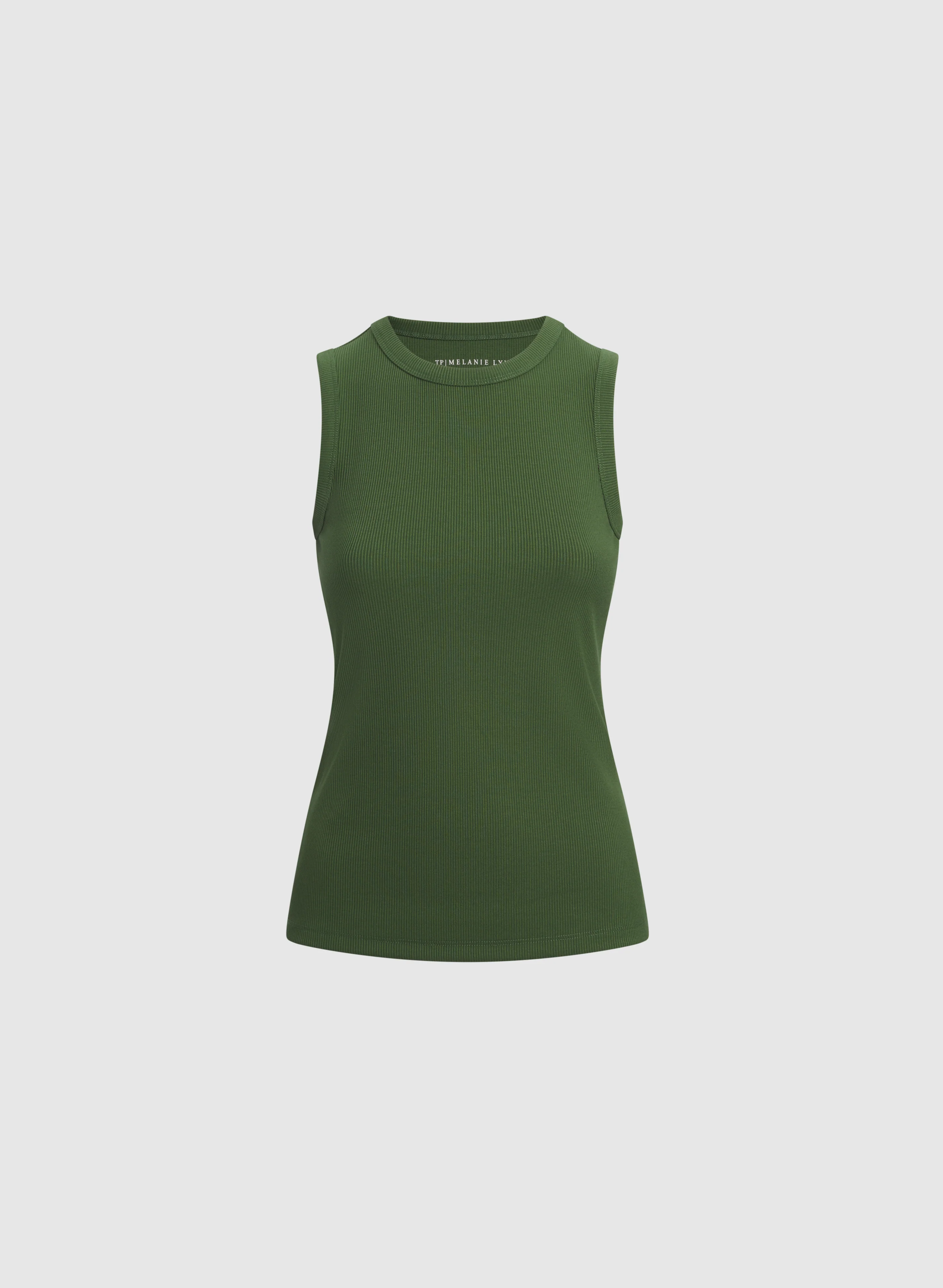 Rib Knit Tank Top - Image 6