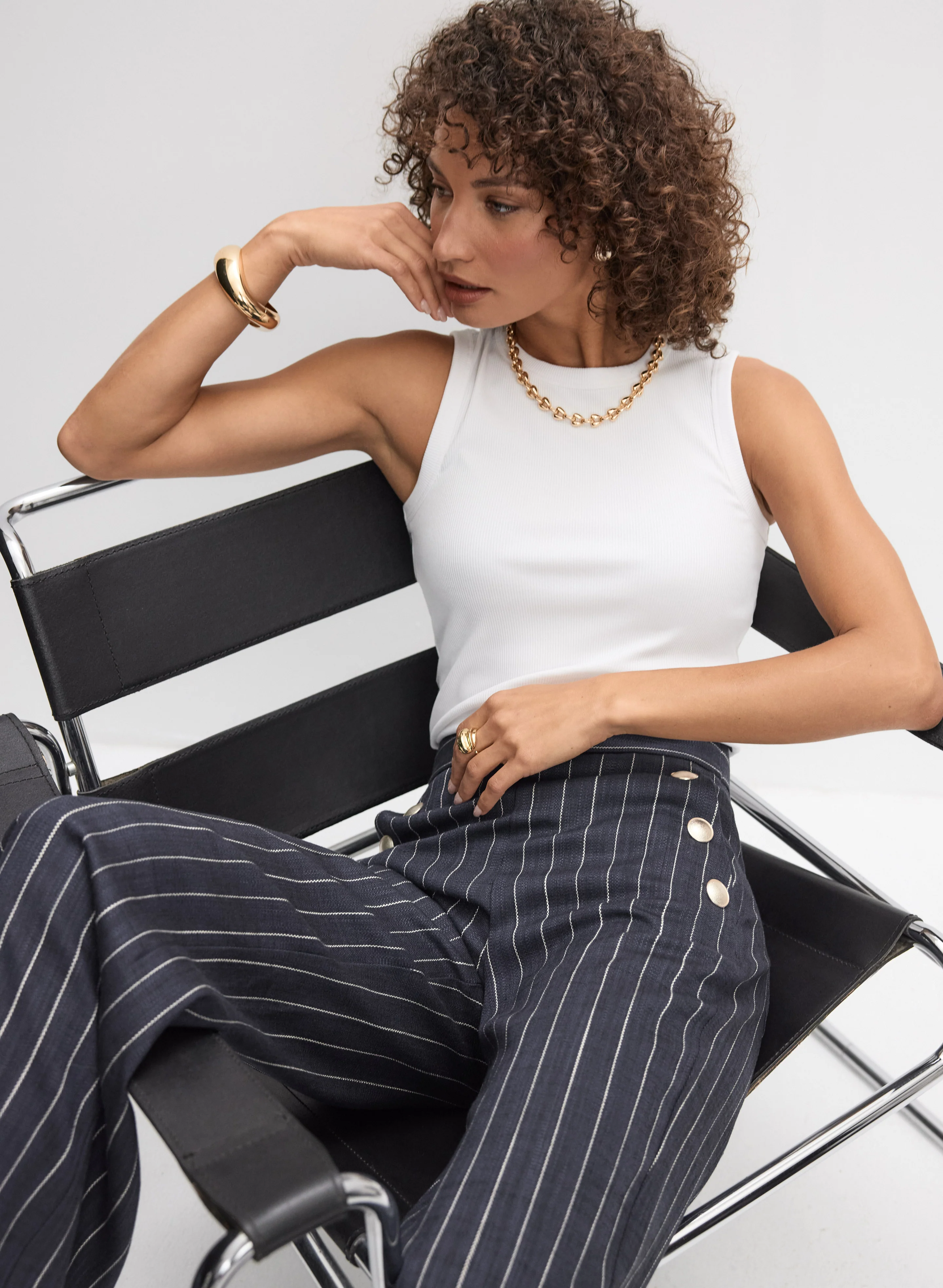 Rib Knit Tank Top - Image 10