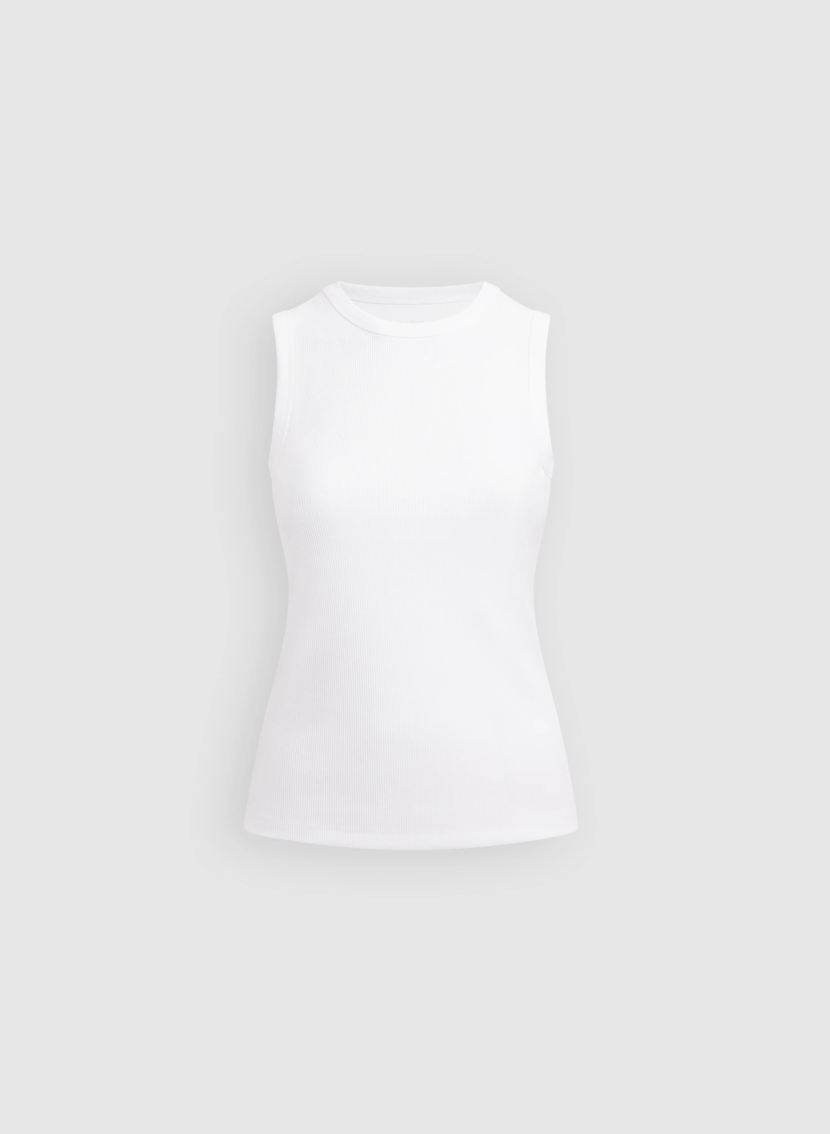 Rib Knit Tank Top - Image 5