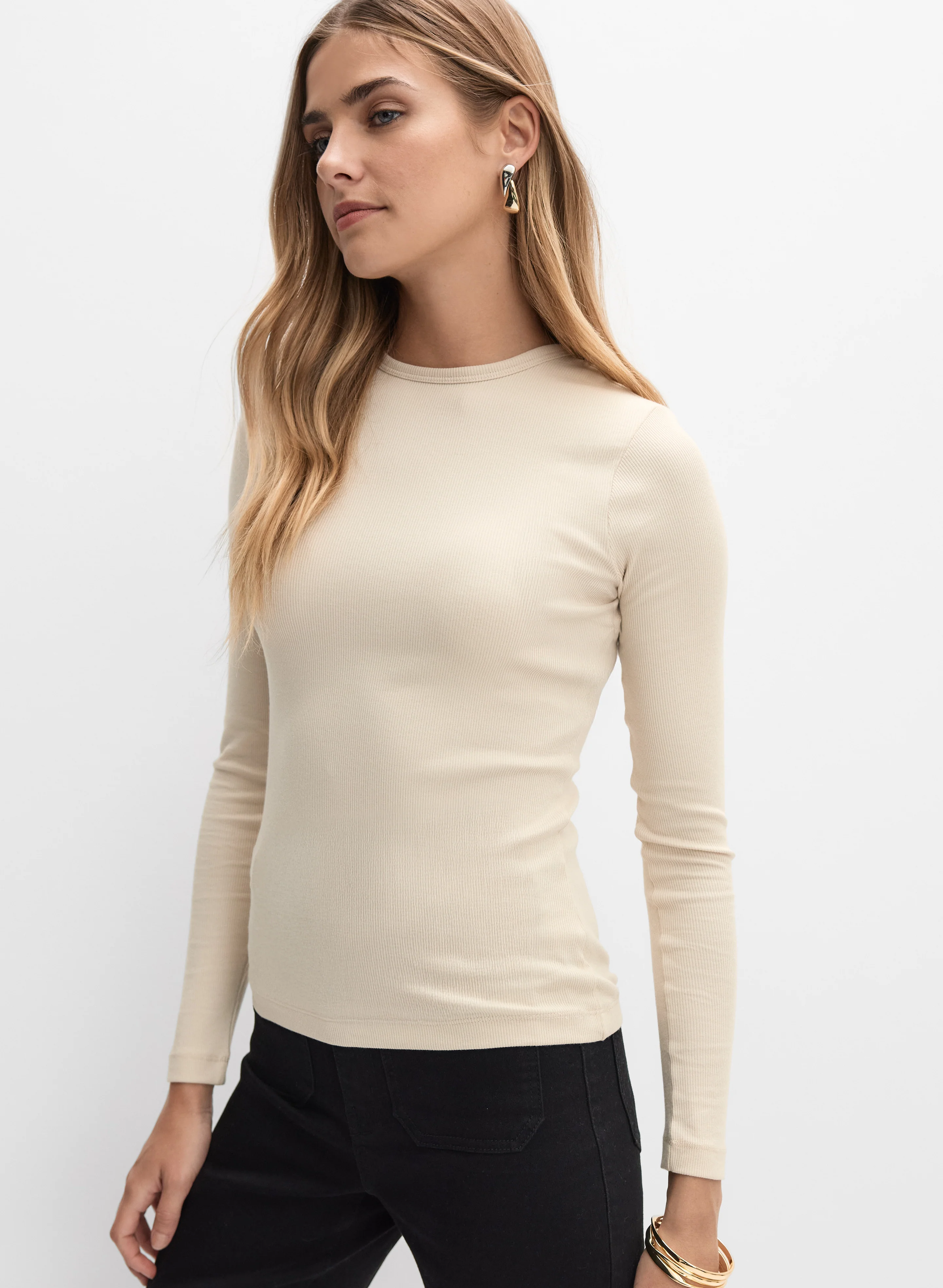 Rib Knit Top - Image 5