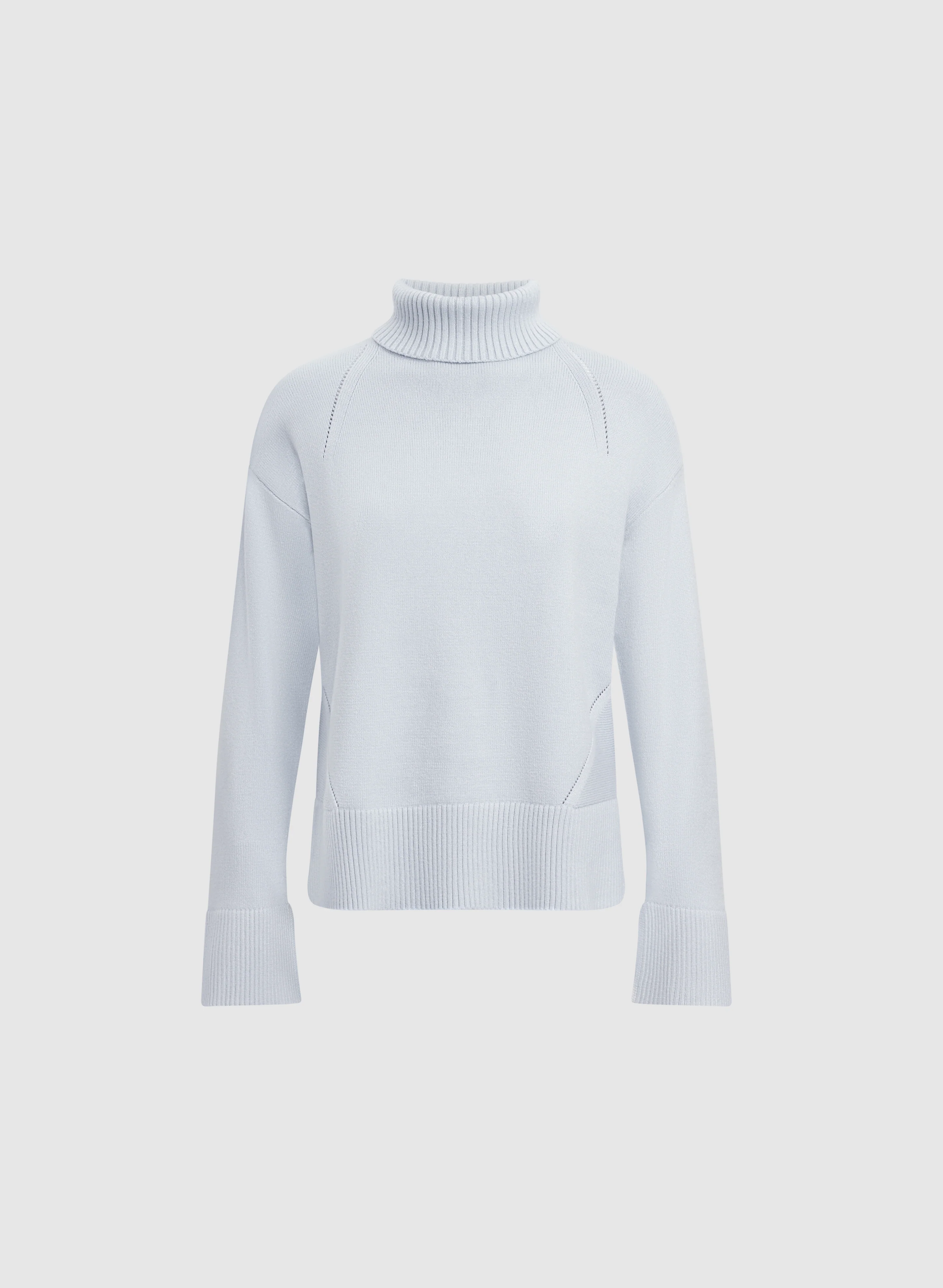 Ribbed Detail Turtleneck Sweater - Image 6