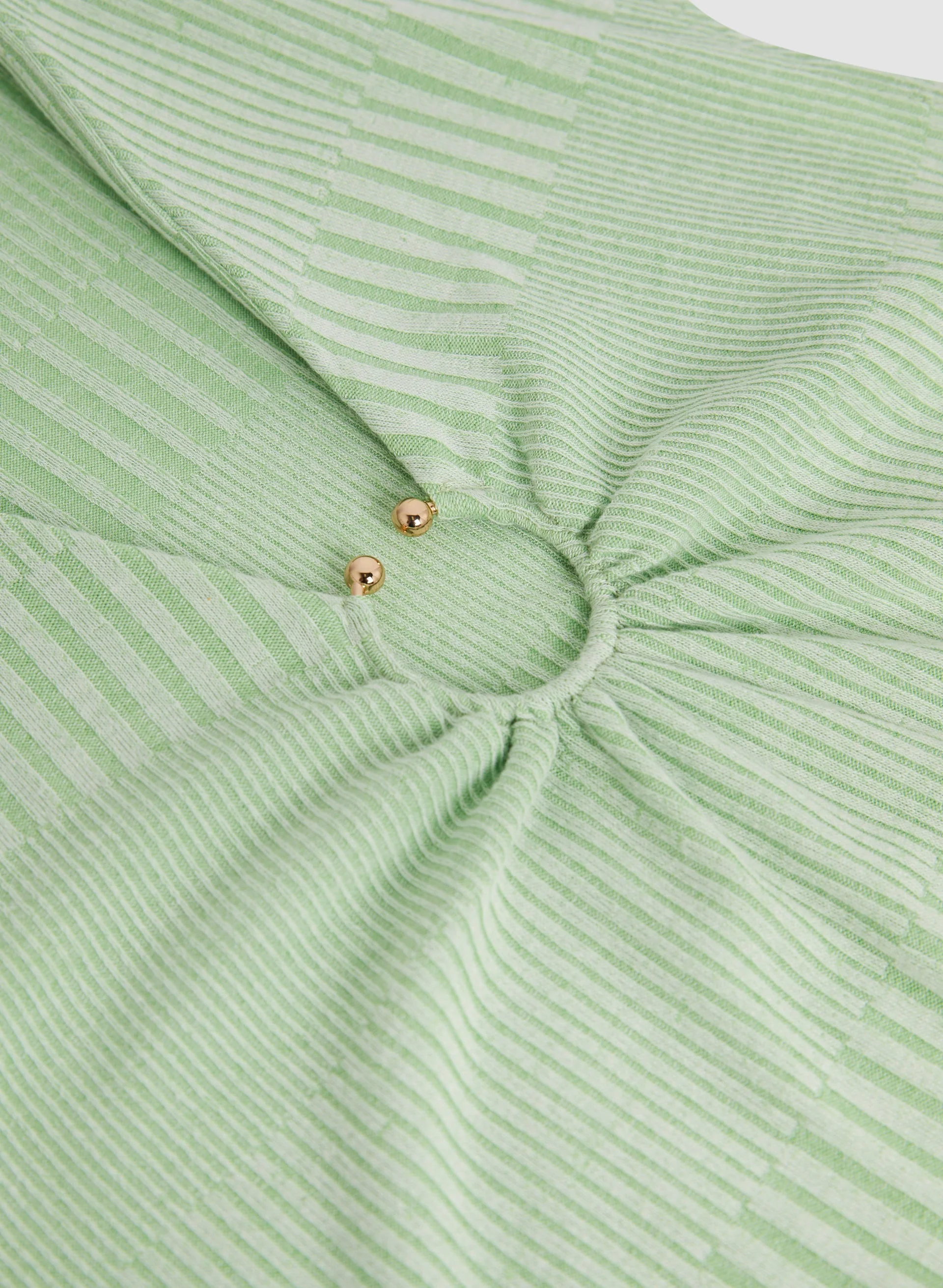 Ring Detail Cap Sleeve Top - Image 7