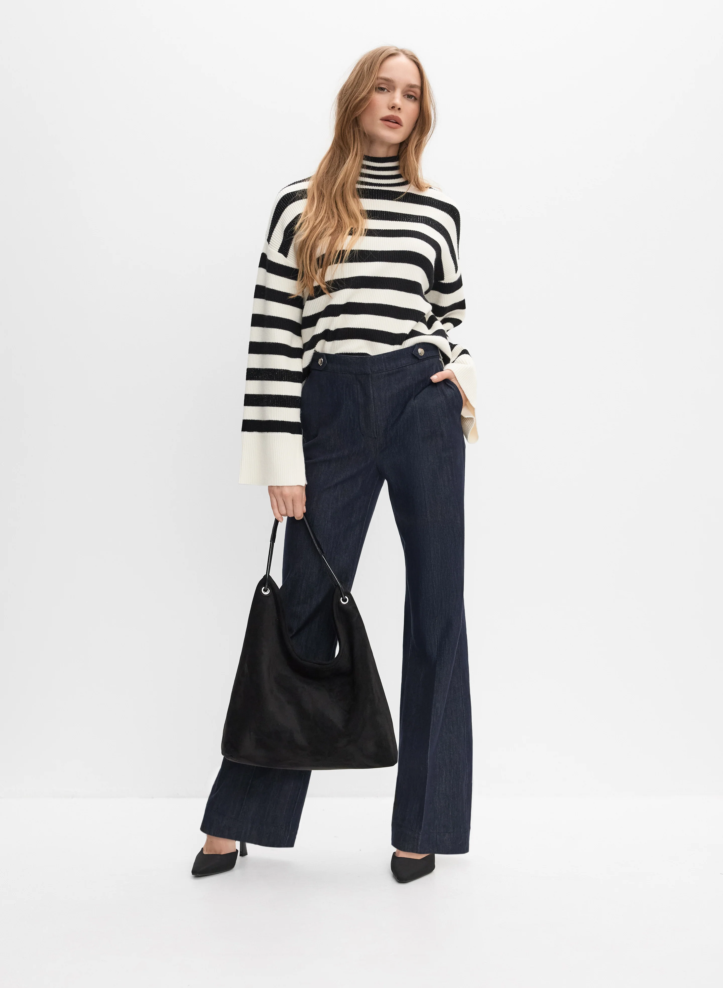Rinse Denim Trousers - Image 3