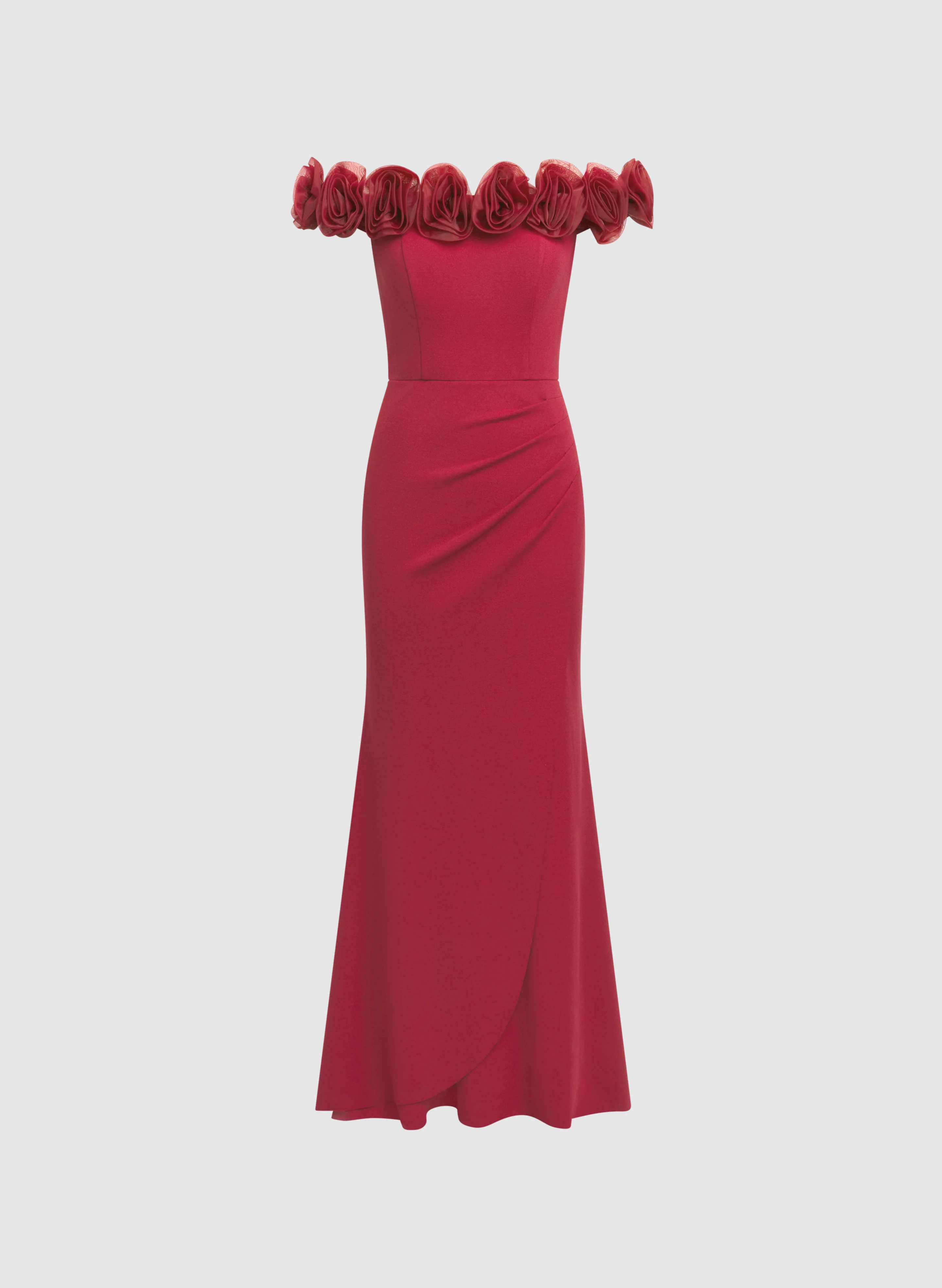 Rosette Off-The-Shoulder Dress - Image 6