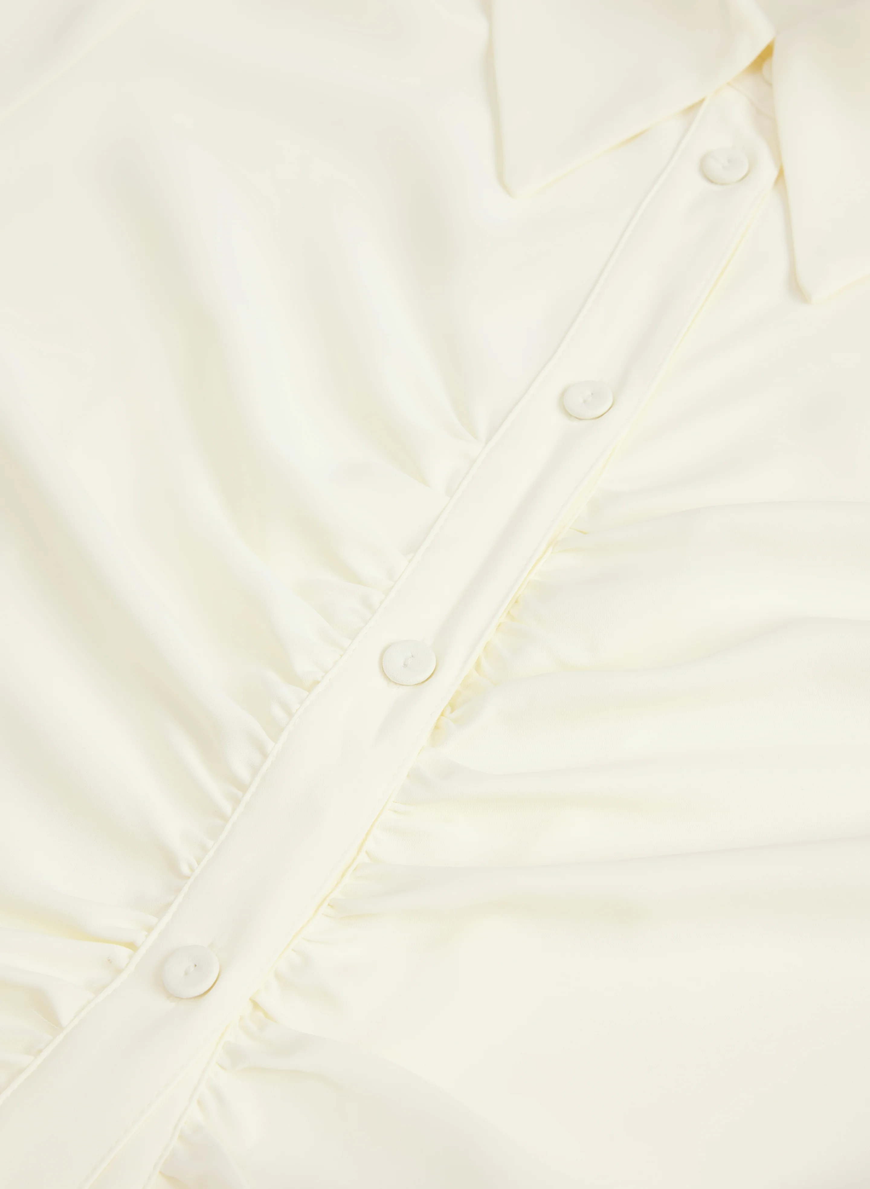 Ruched Button-Down Blouse - Image 8