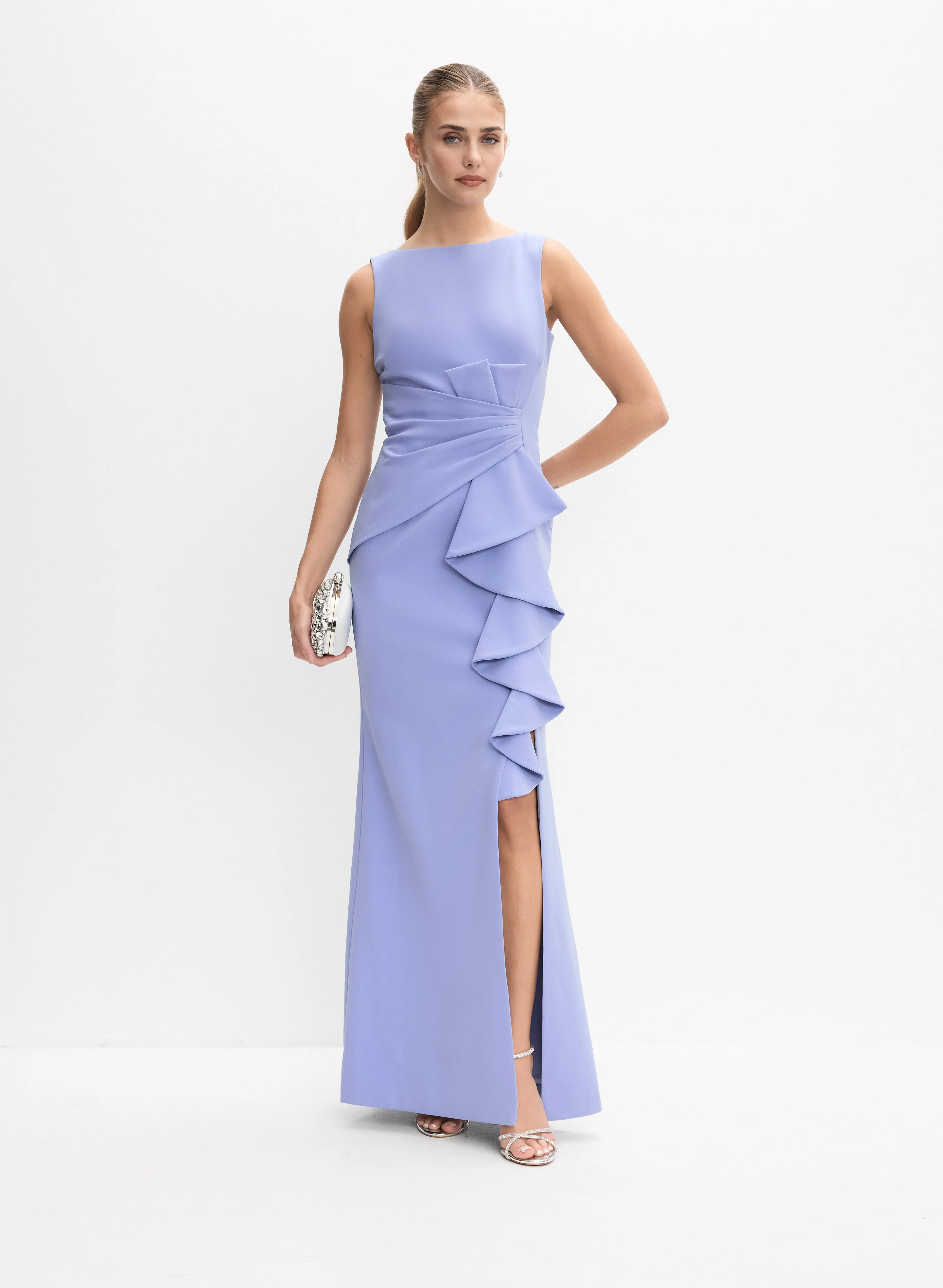 Ruffle Detail Dress