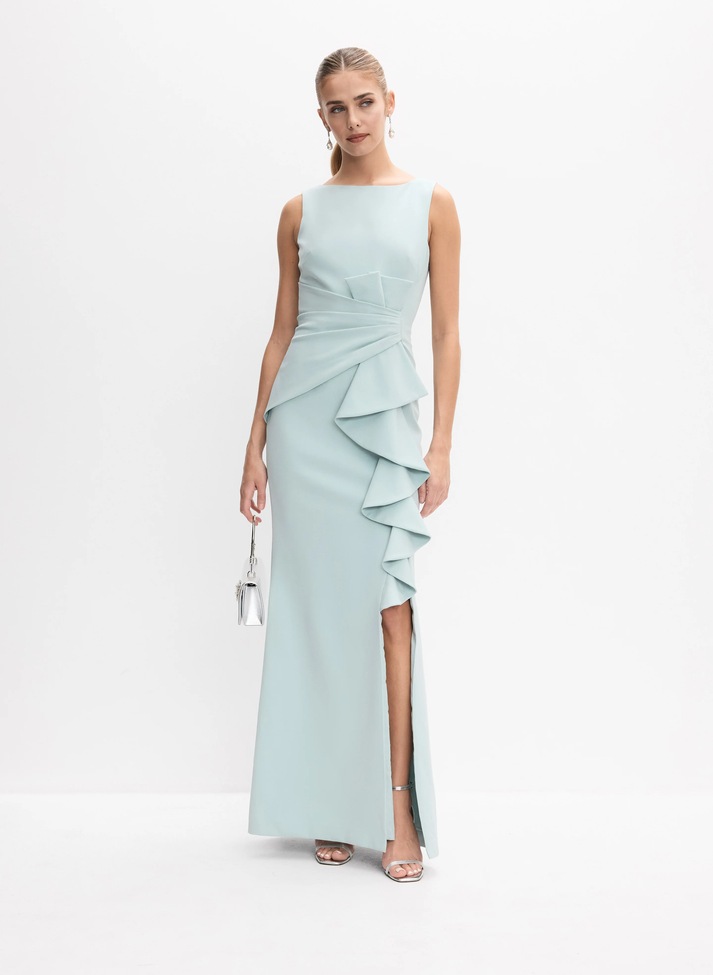 Ruffle Detail Dress