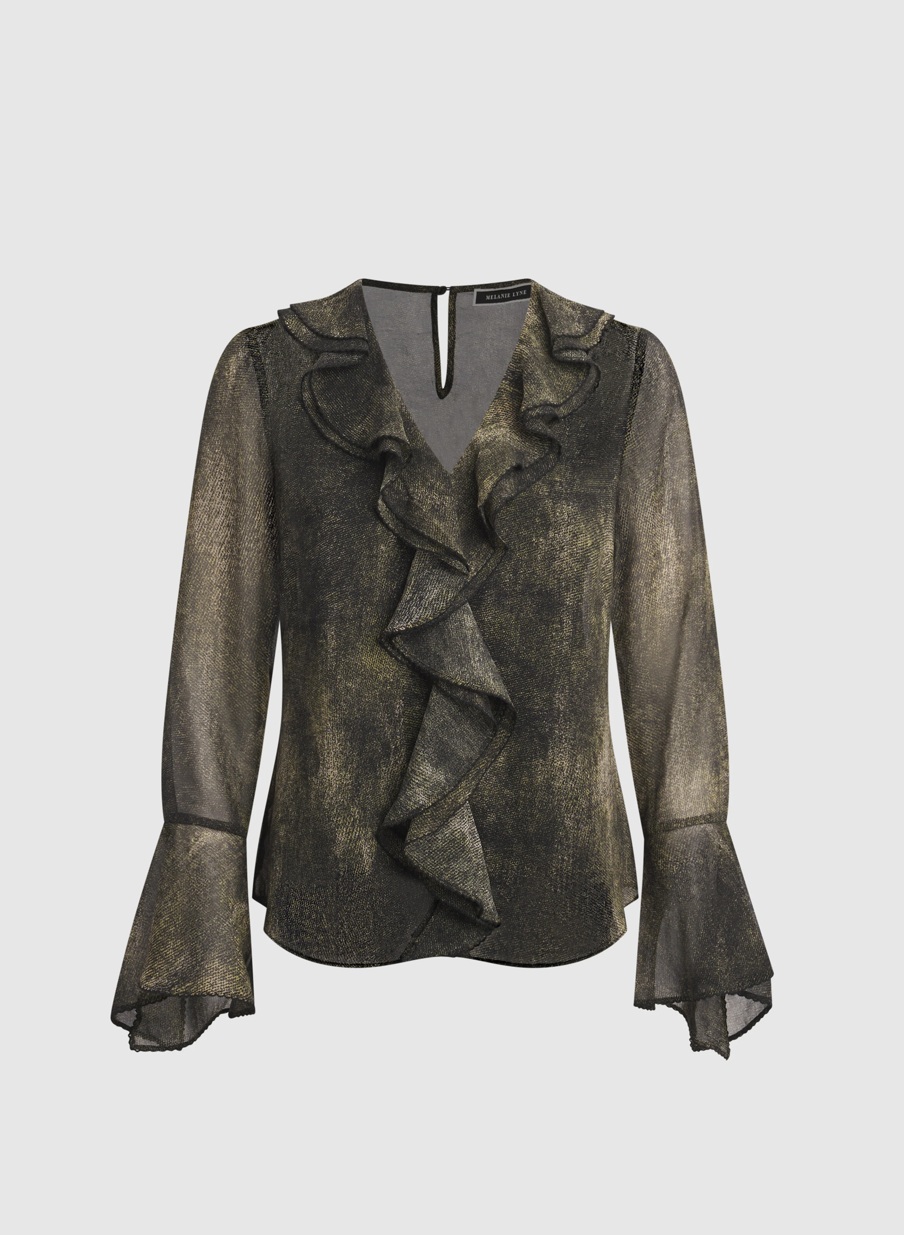 Ruffle Front Blouse - Image 6