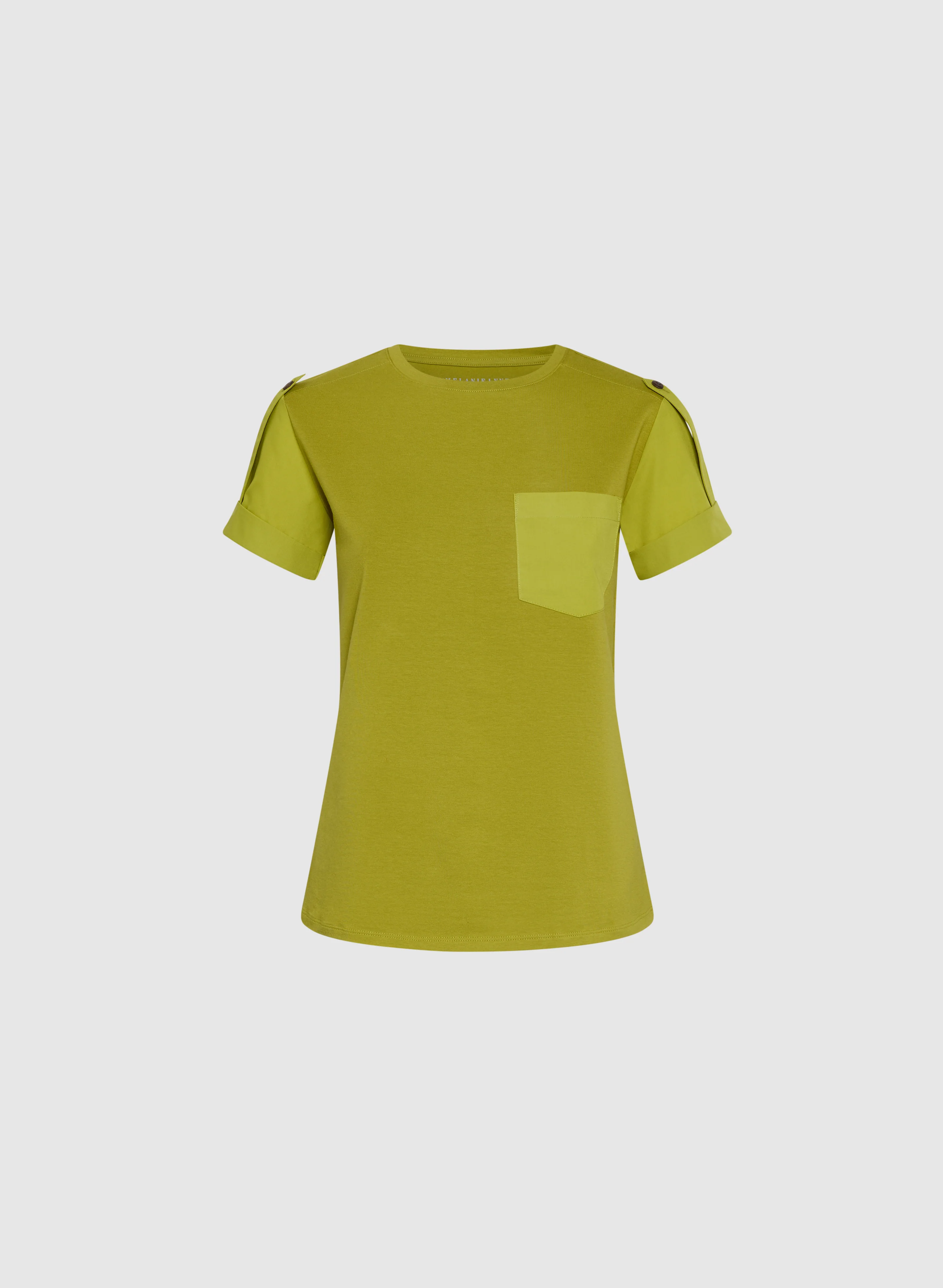 Satin Detail T-Shirt - Image 6