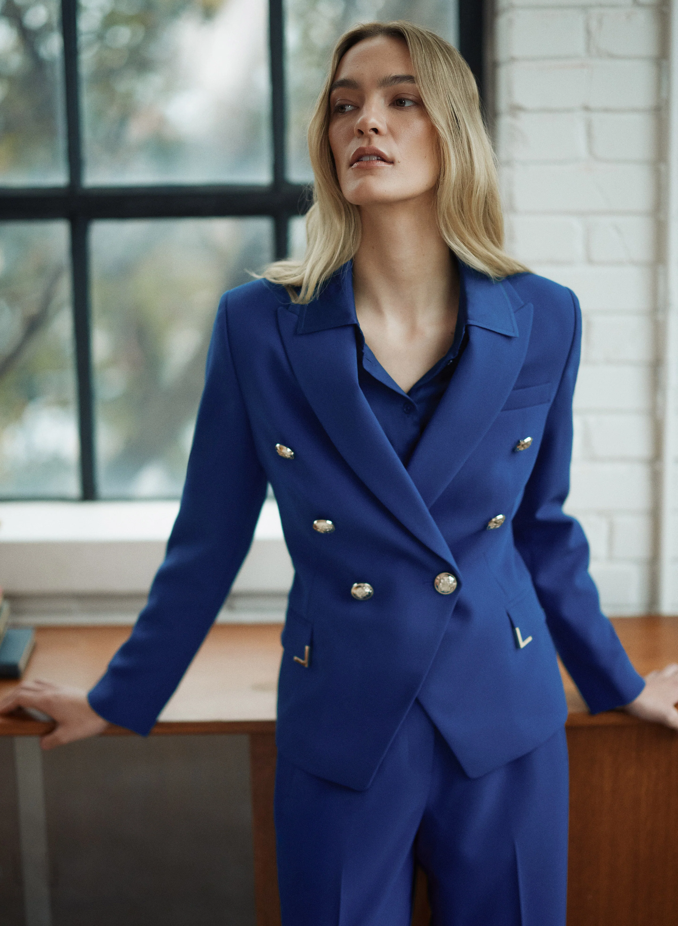 Satin Utility Blouse - Image 3
