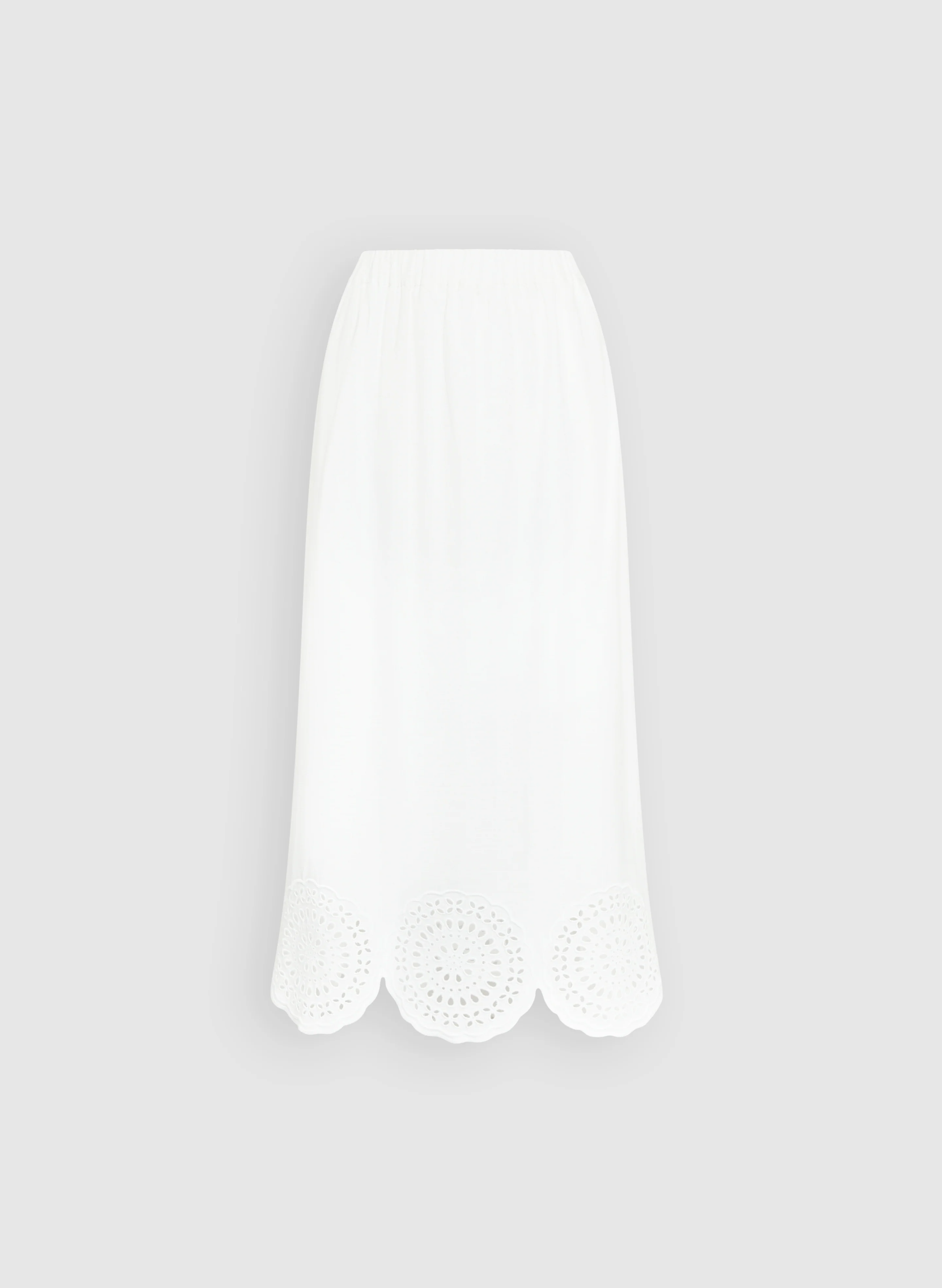 Scalloped Hem Maxi Skirt - Image 6