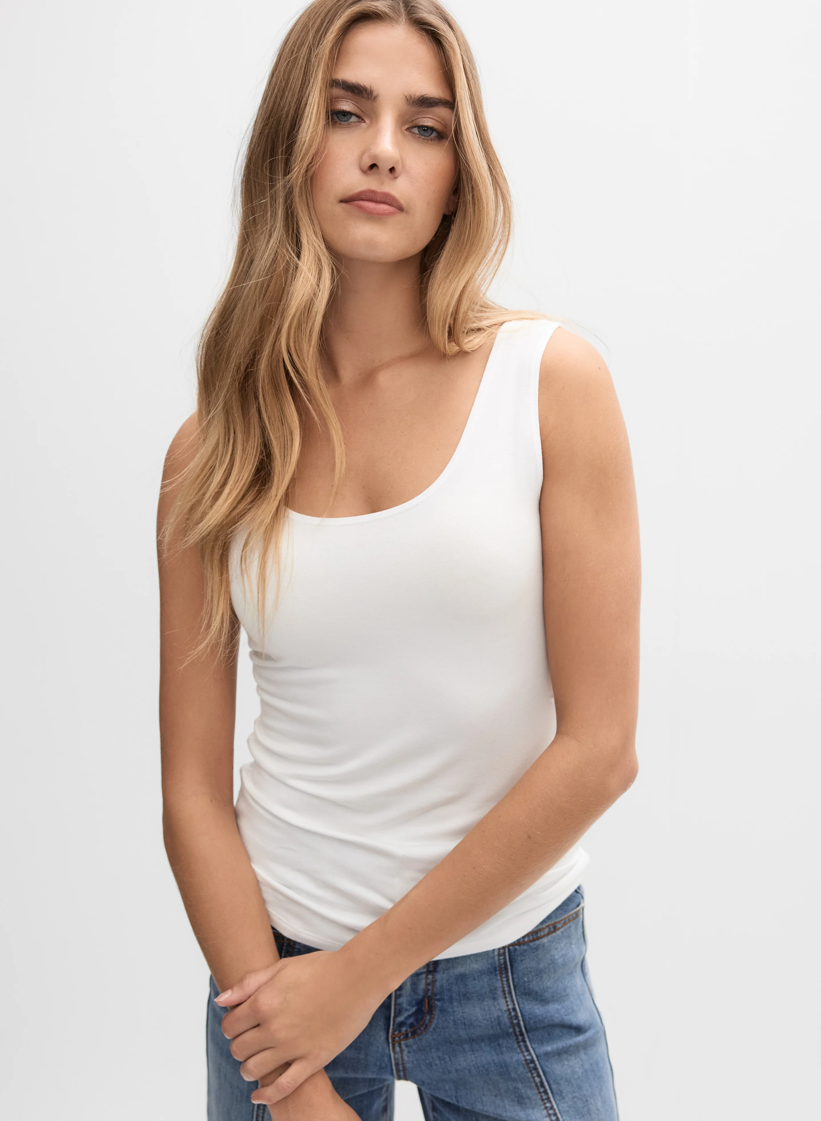 Scoop Neck Tank Top - Image 7