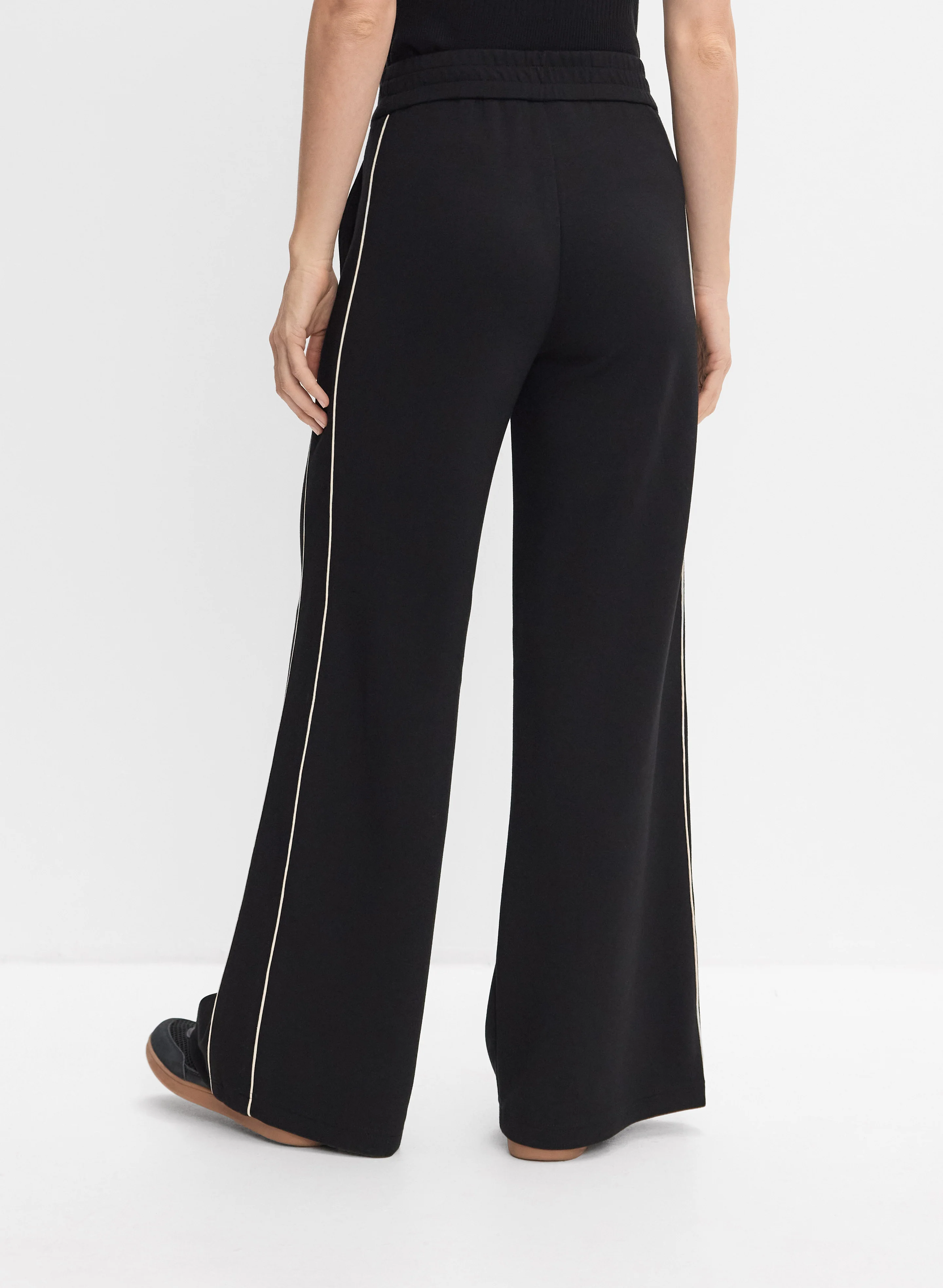 Scuba Knit Wide-Leg Pants - Image 2