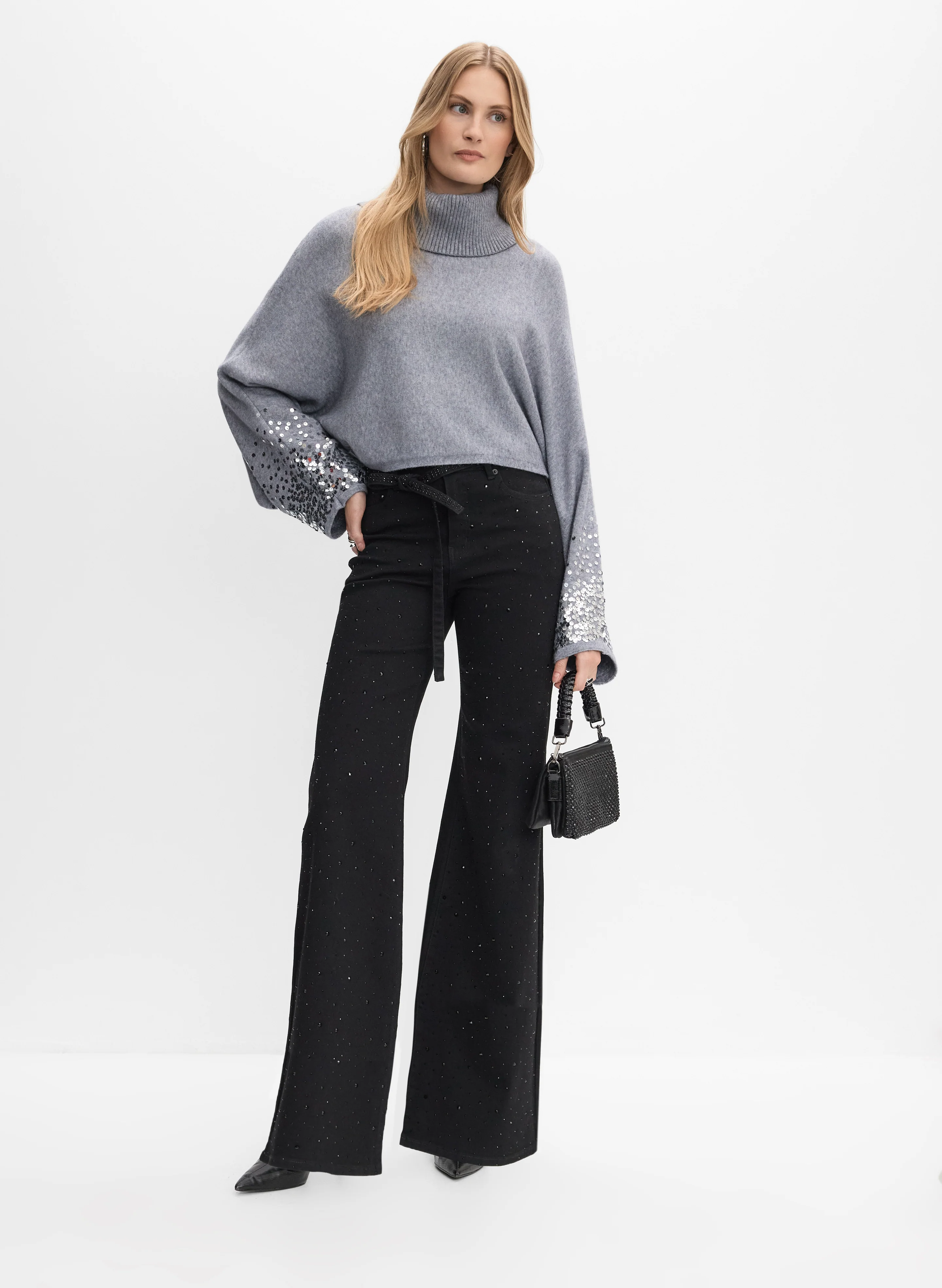 Sequin Detail Pullover - Image 3