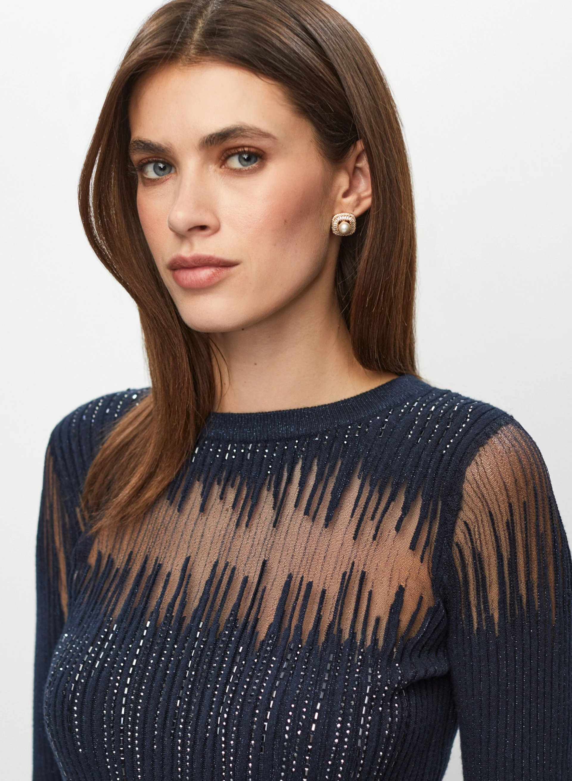 Sequin Detail Sweater - Image 2