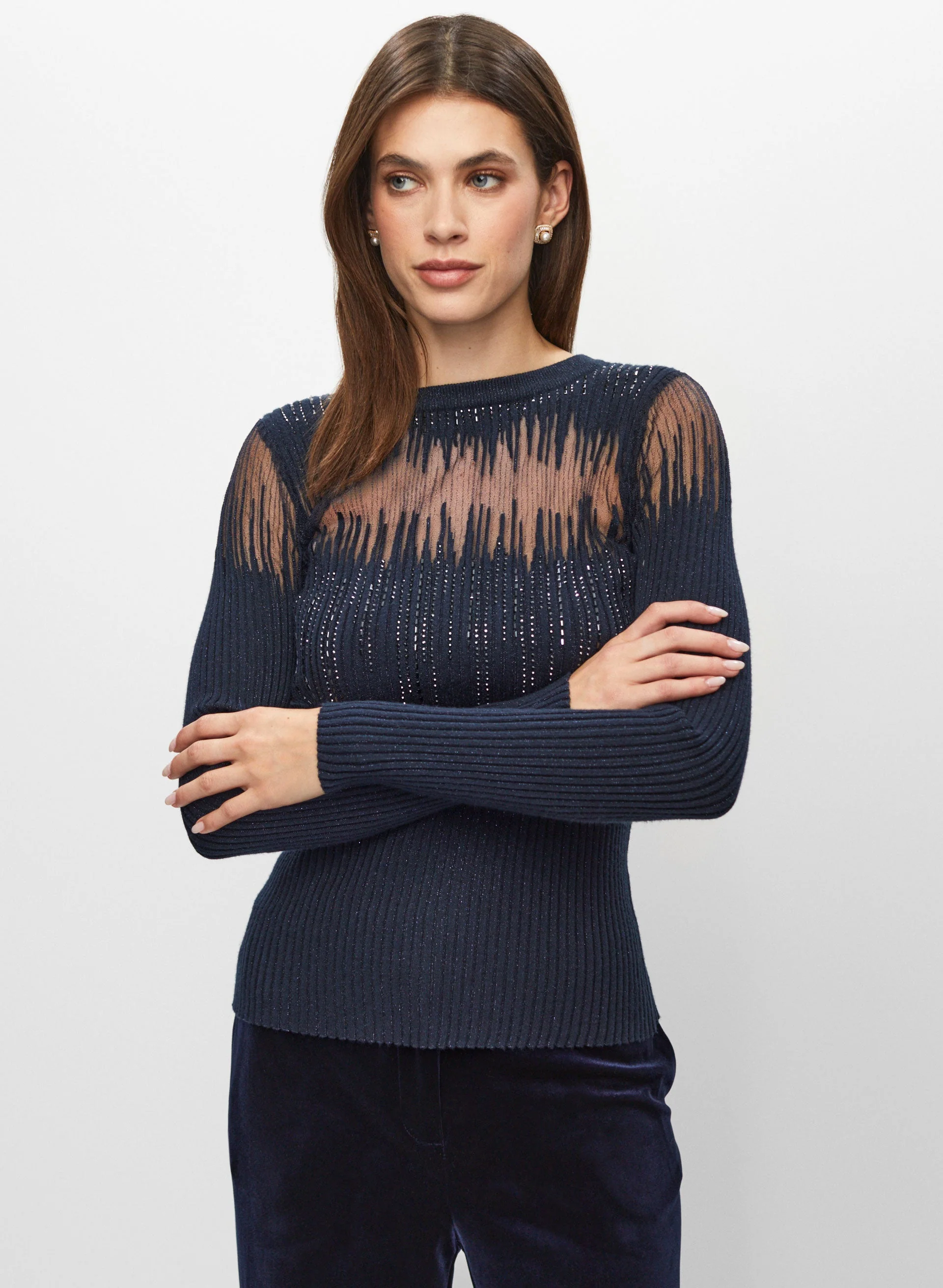 Sequin Detail Sweater - Image 5