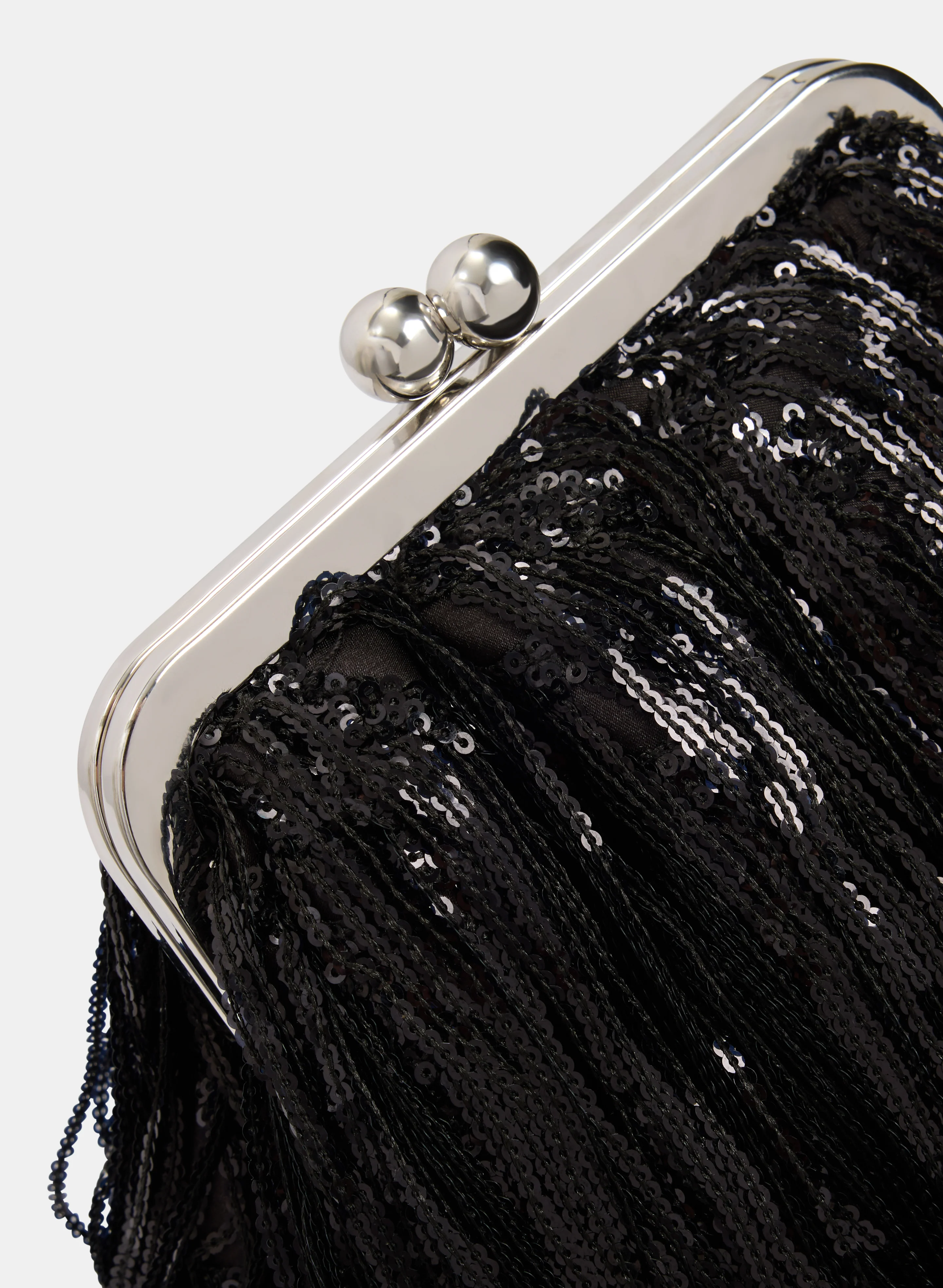 Sequin Fringe Handbag - Image 2