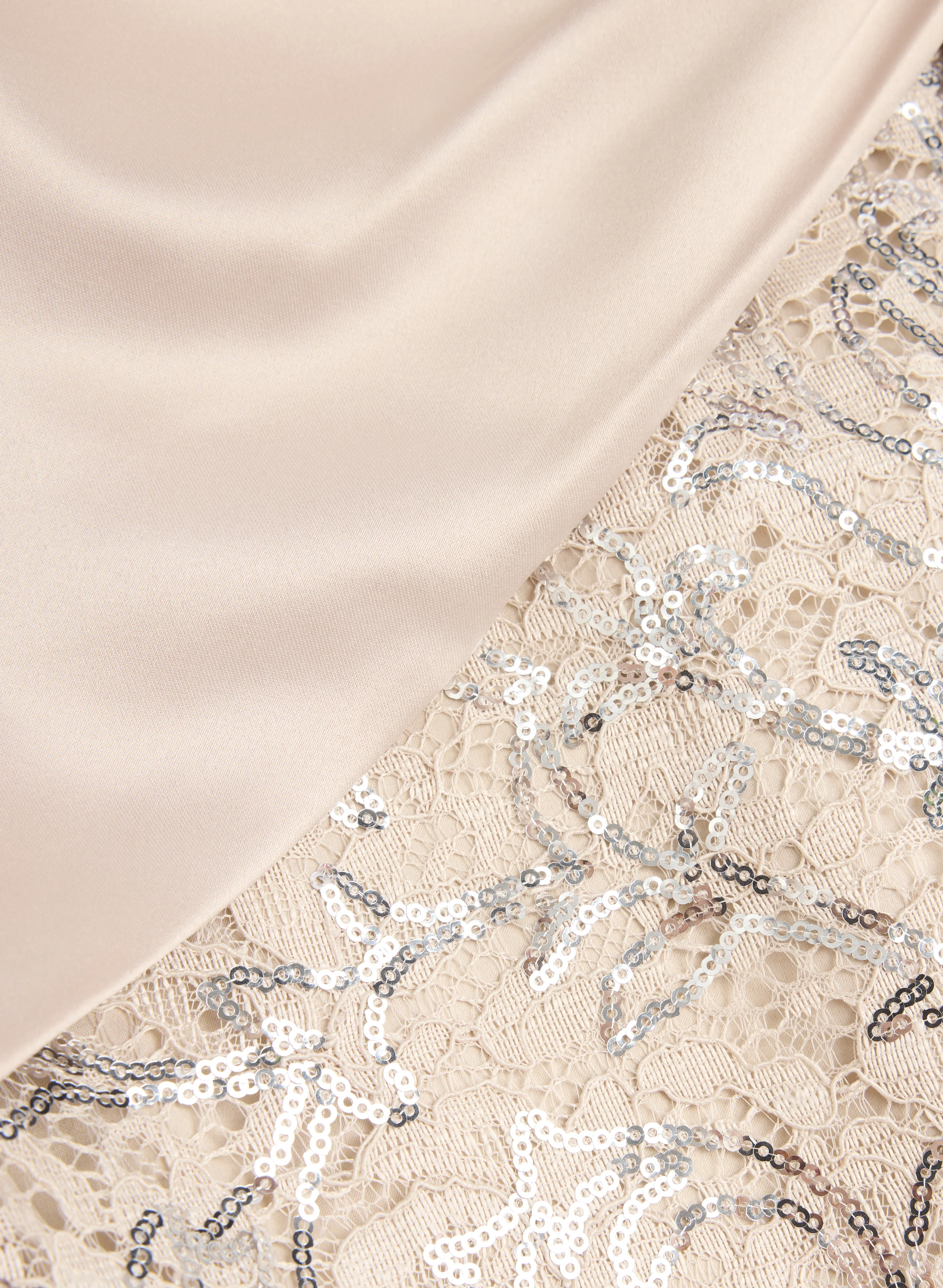 Sequin Ruffle Detail Dress - Image 6