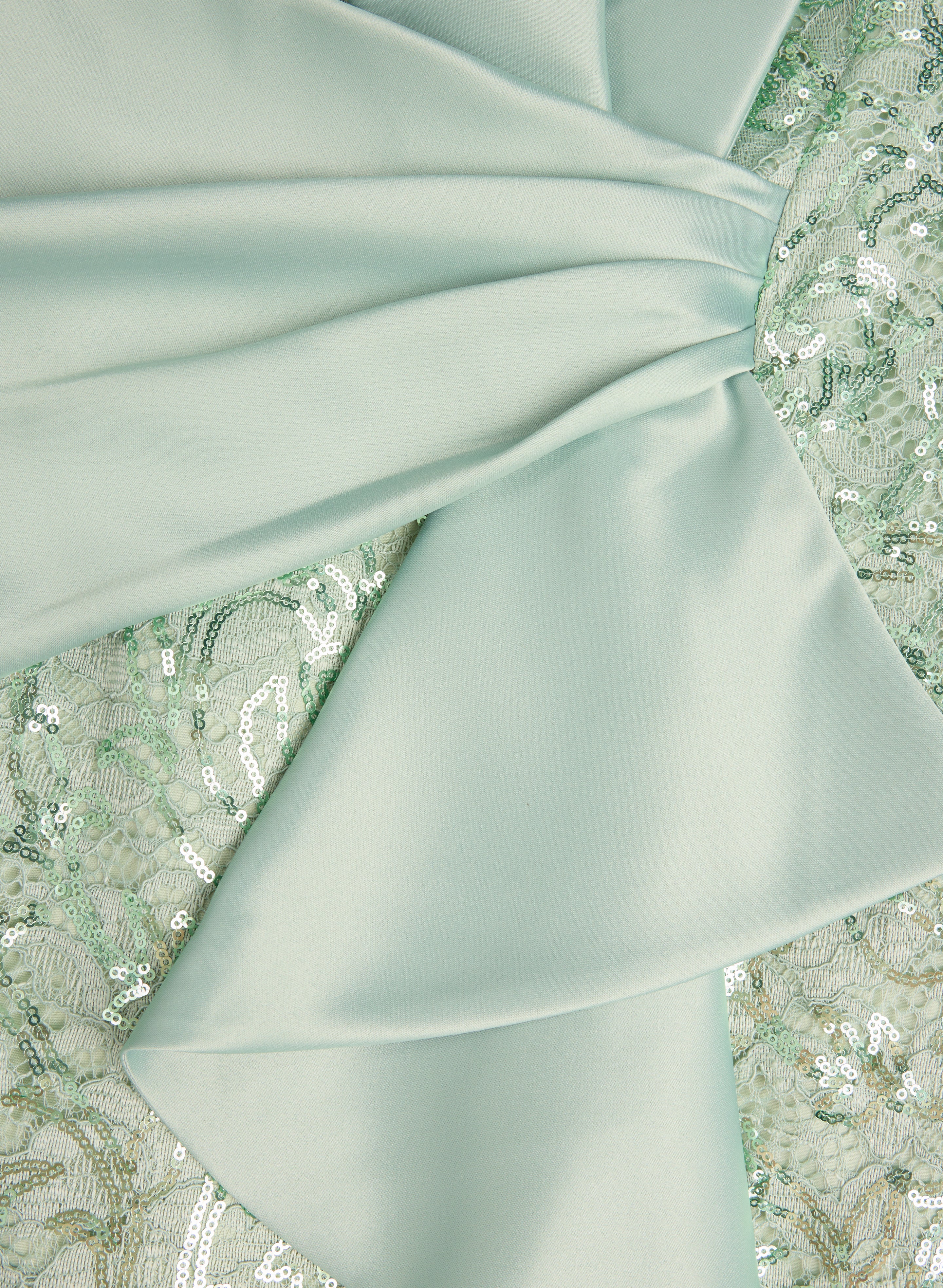 Sequin Ruffle Detail Dress - Image 6