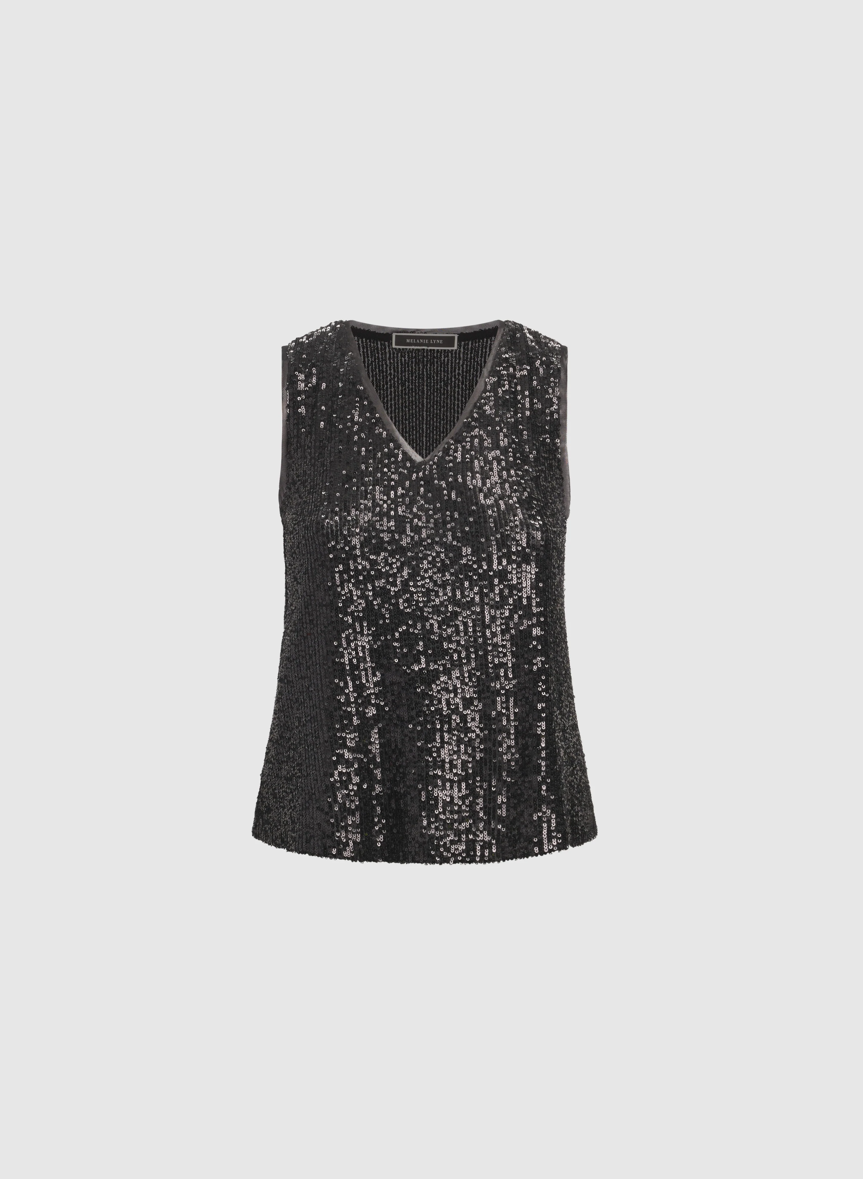 Sequin Sleeveless Top - Image 6