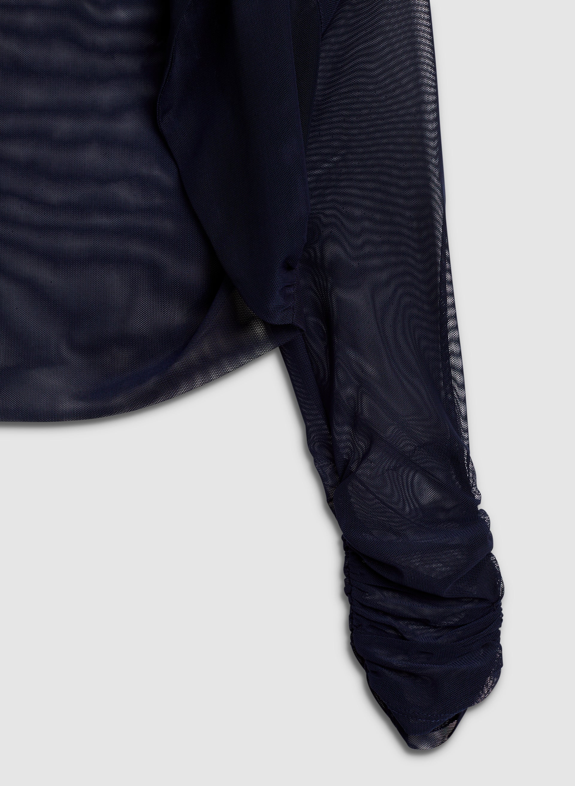 Sheer Sleeve Mesh Bolero - Image 7