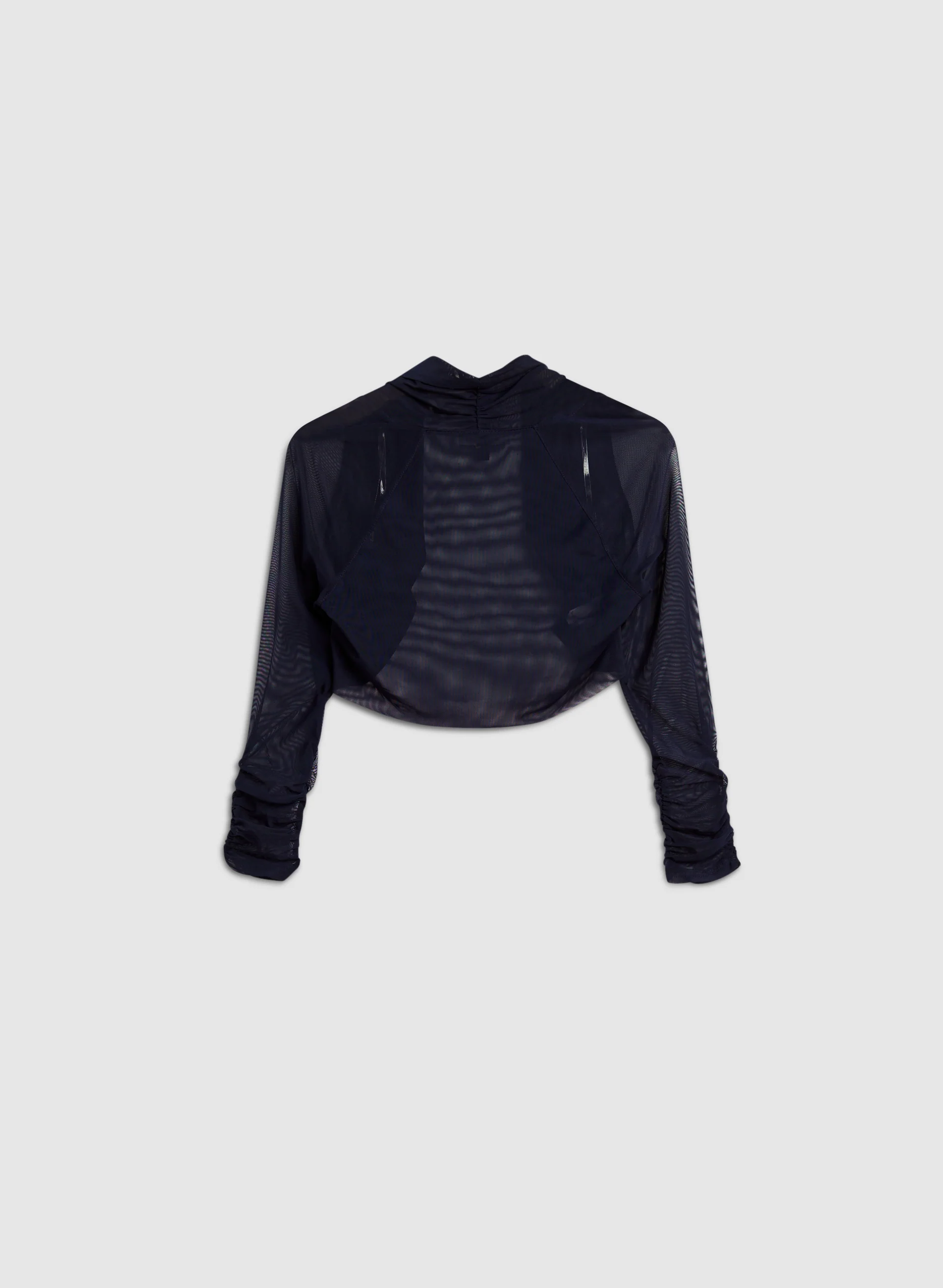 Sheer Sleeve Mesh Bolero - Image 8