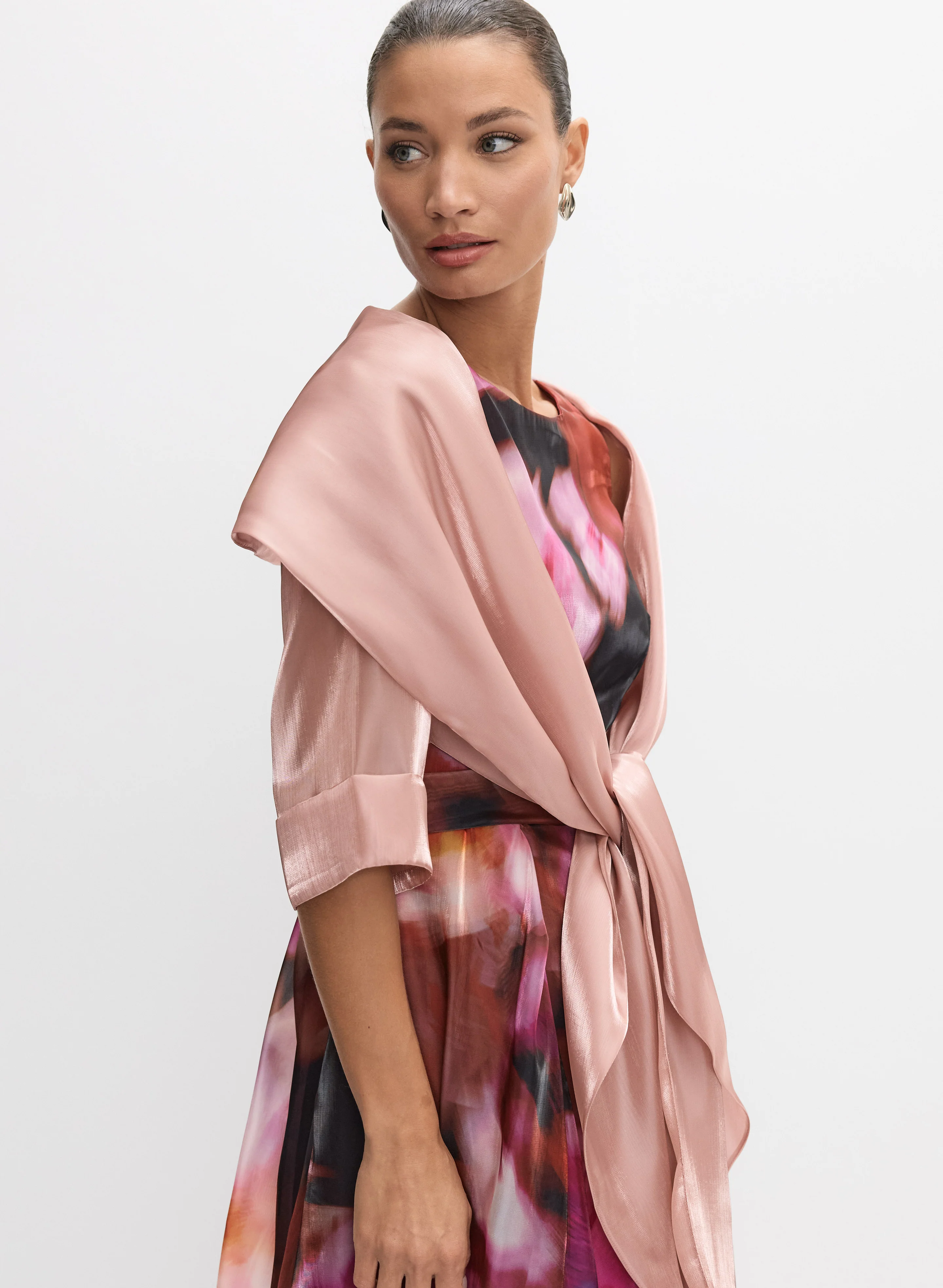 Shimmer Organza Bolero - Image 5