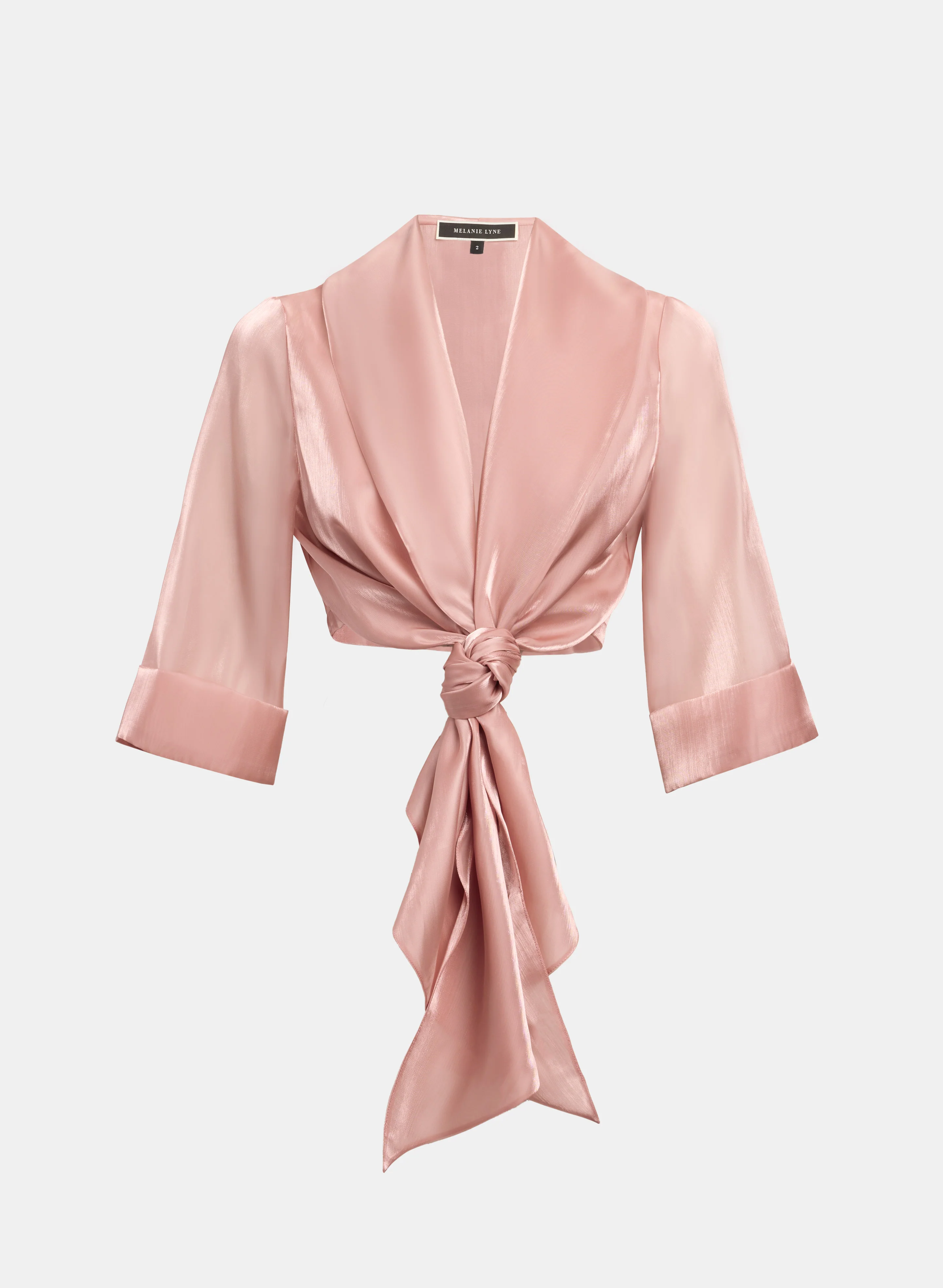 Shimmer Organza Bolero - Image 6