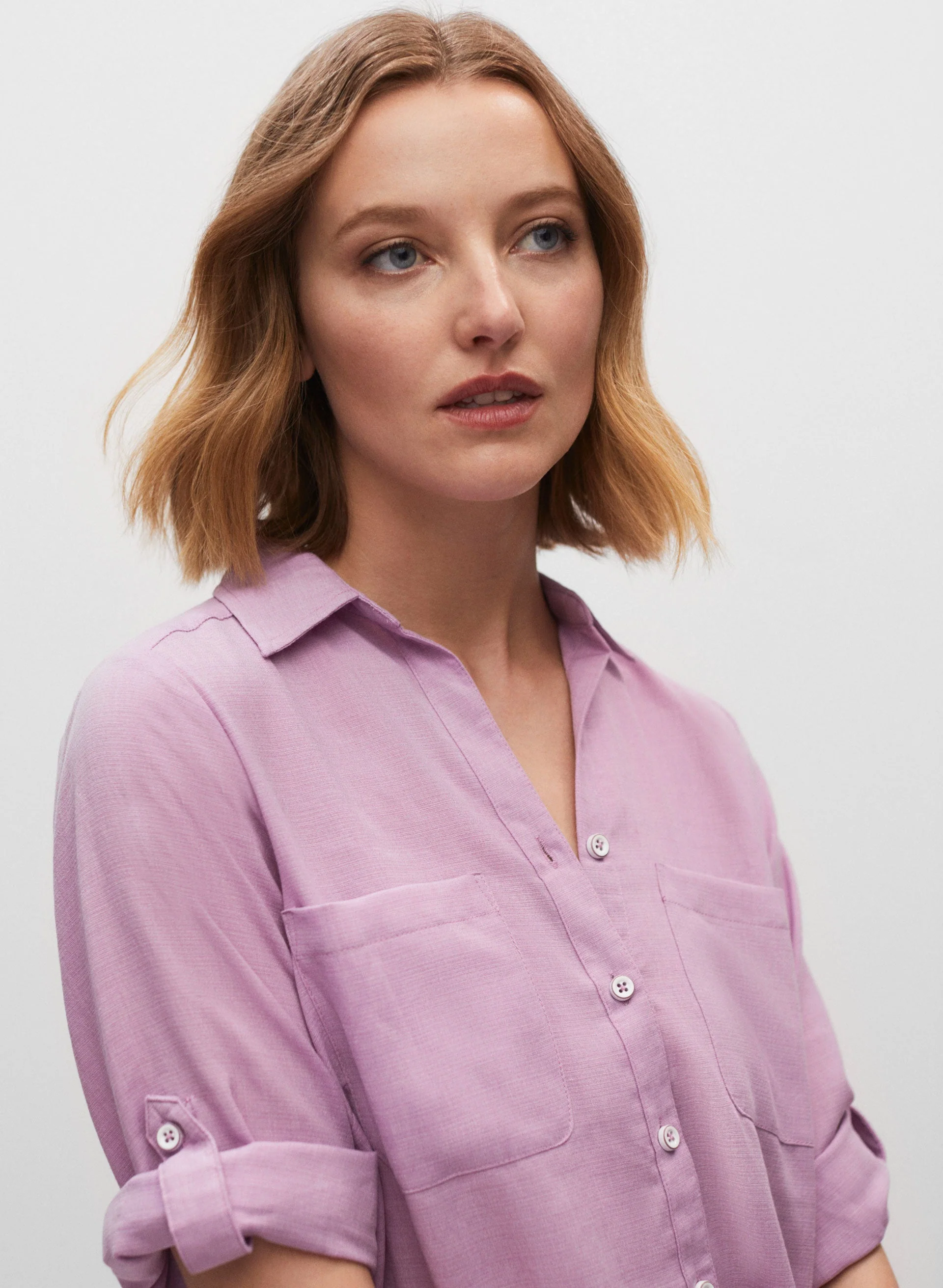 Shirred Tie Detail Tunic - Image 2