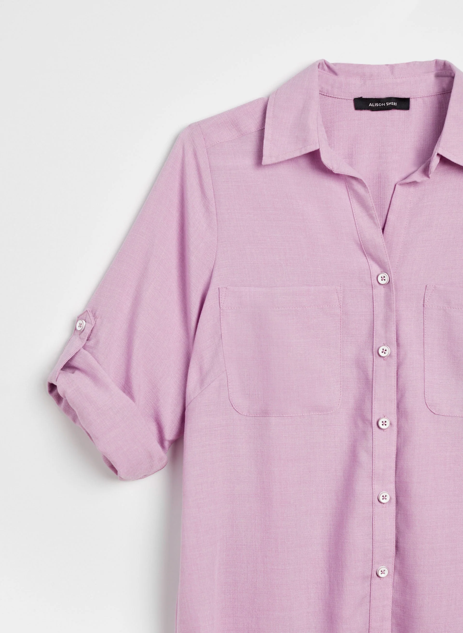 Shirred Tie Detail Tunic - Image 6
