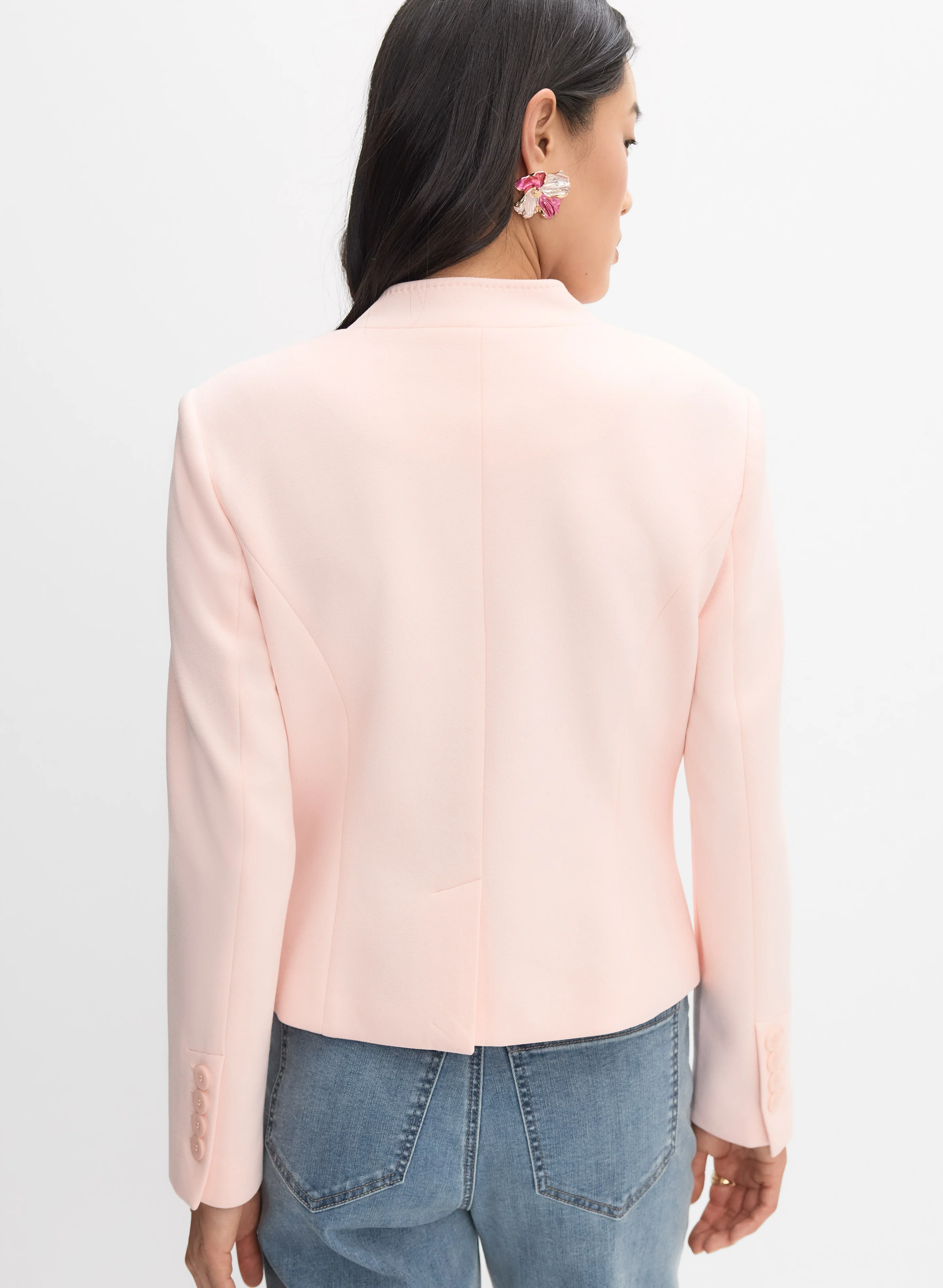 Short Button Jacket - Image 4