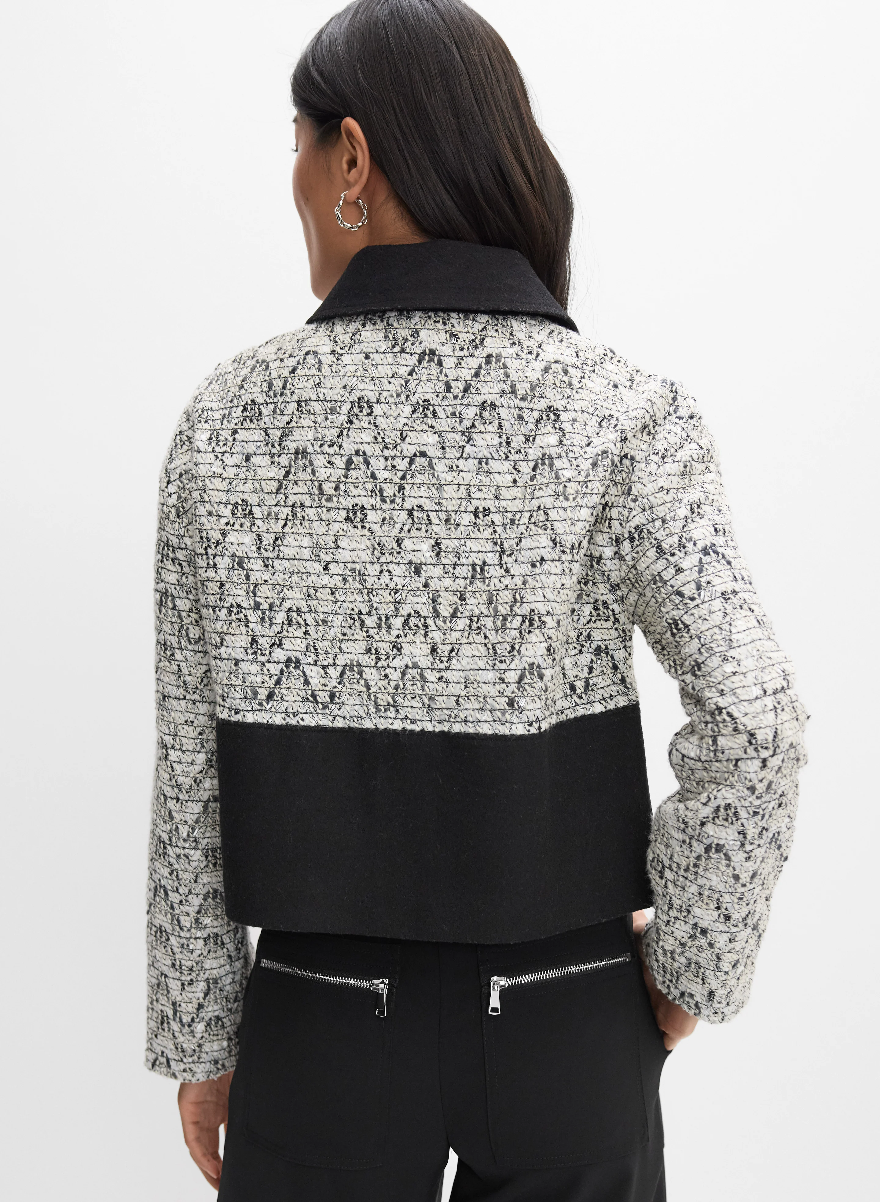 Short Tweed Jacket - Image 4