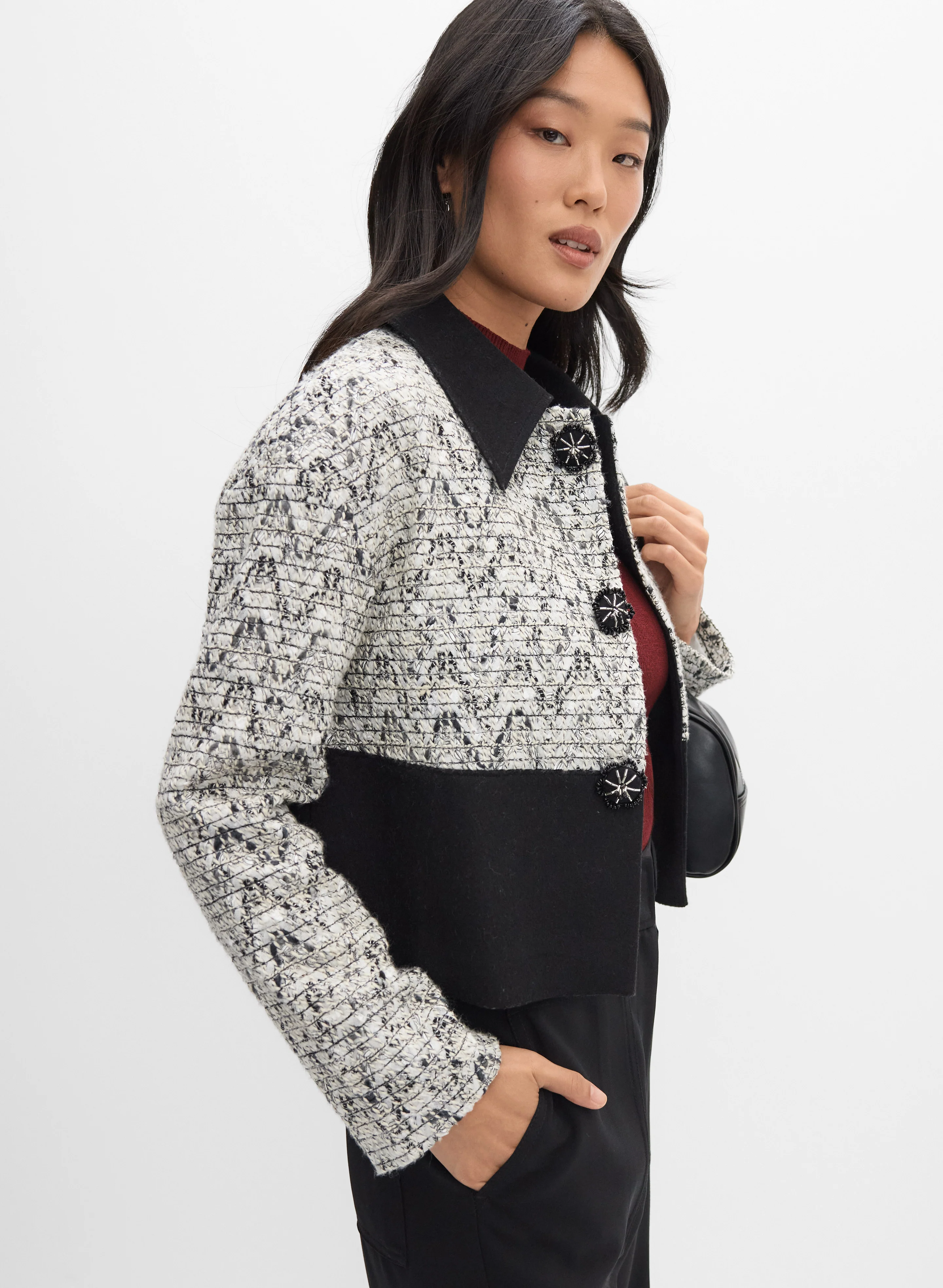 Short Tweed Jacket - Image 5