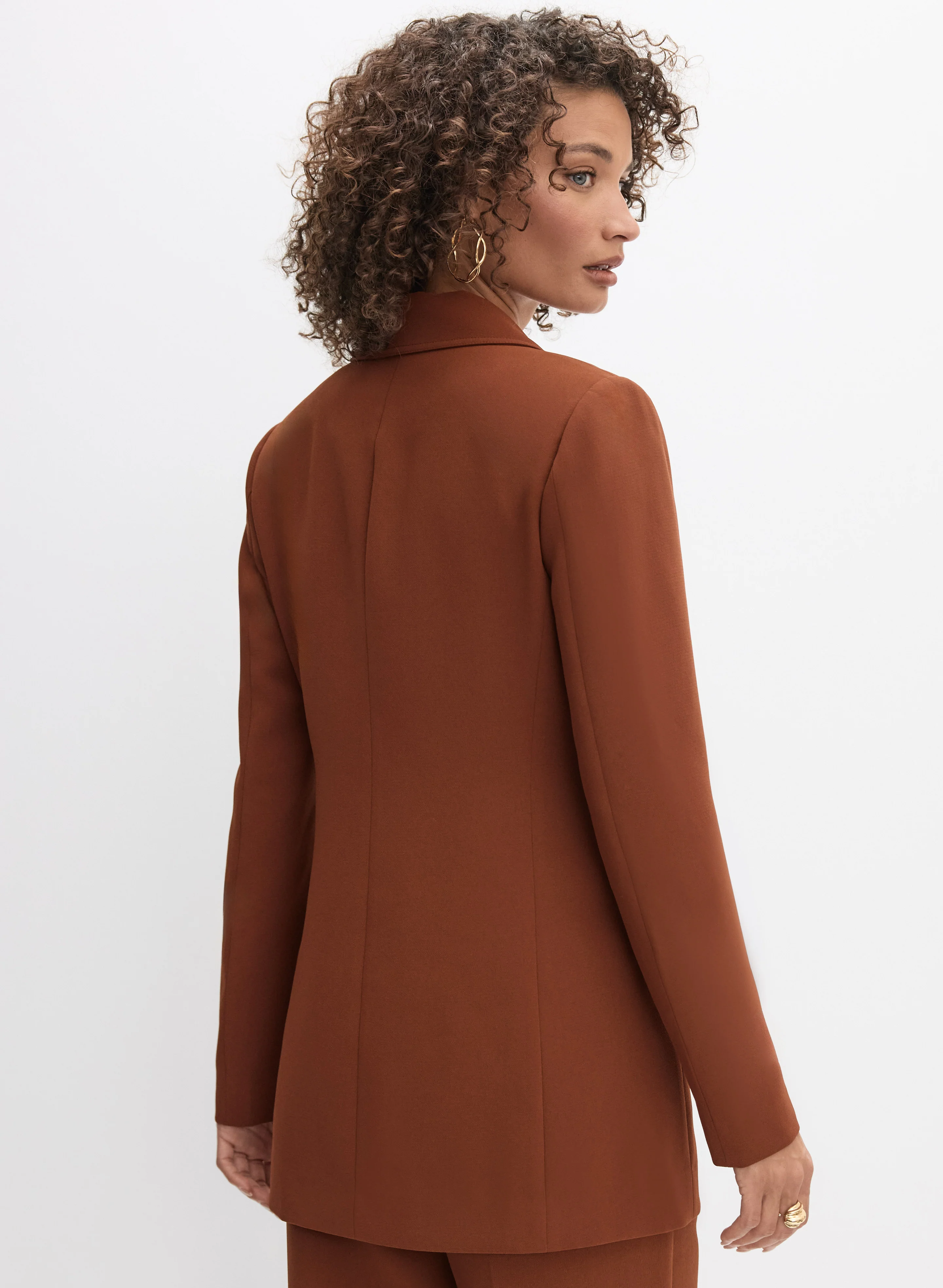 Single-Button Midi Jacket - Image 4